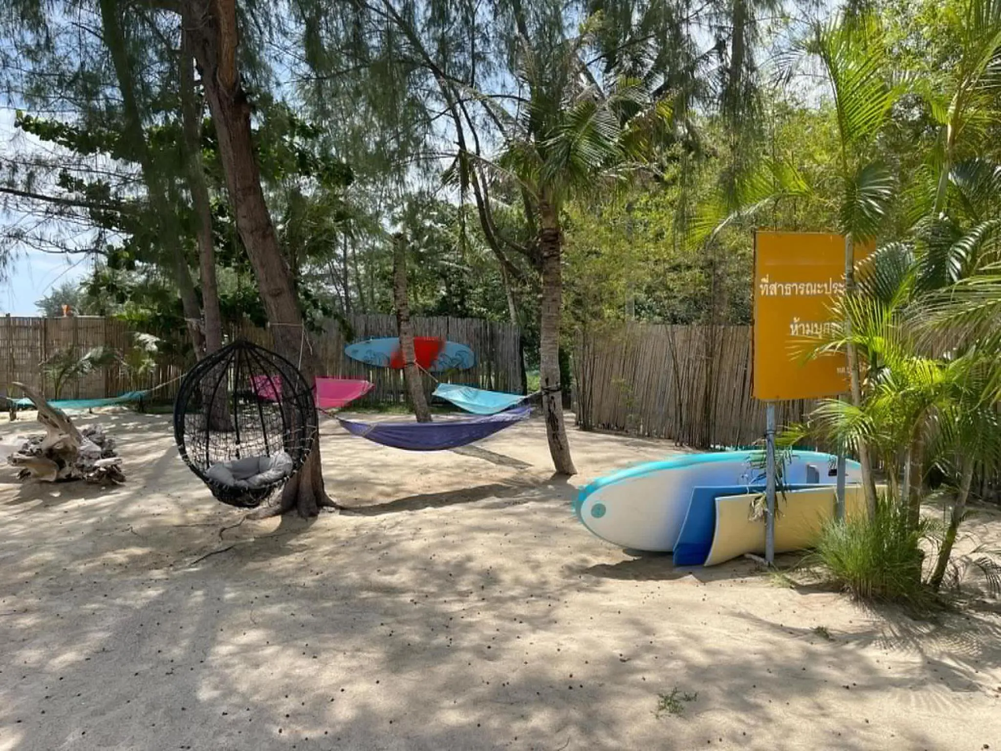 Seating area in SeaEsta Beach