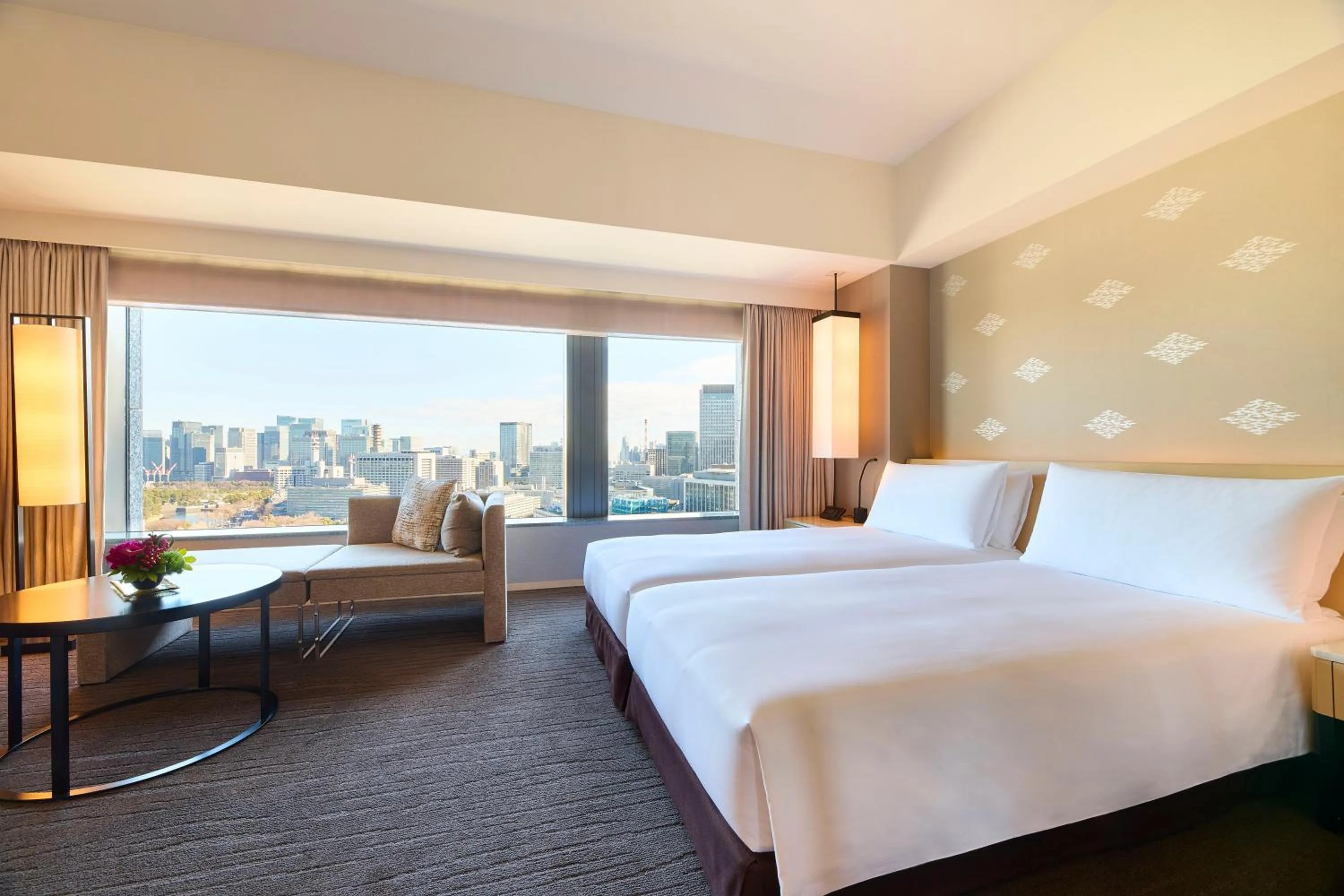 Bed in The Capitol Hotel Tokyu