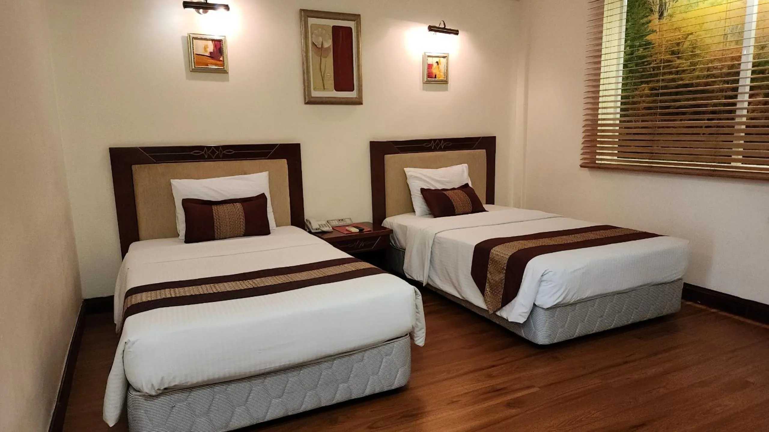 Bed in Dong Khanh Hotel