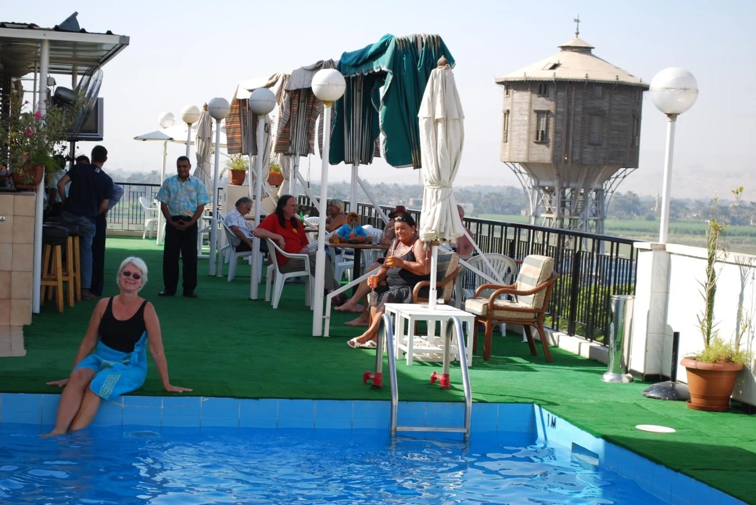 Swimming pool in St.Joseph Hotel