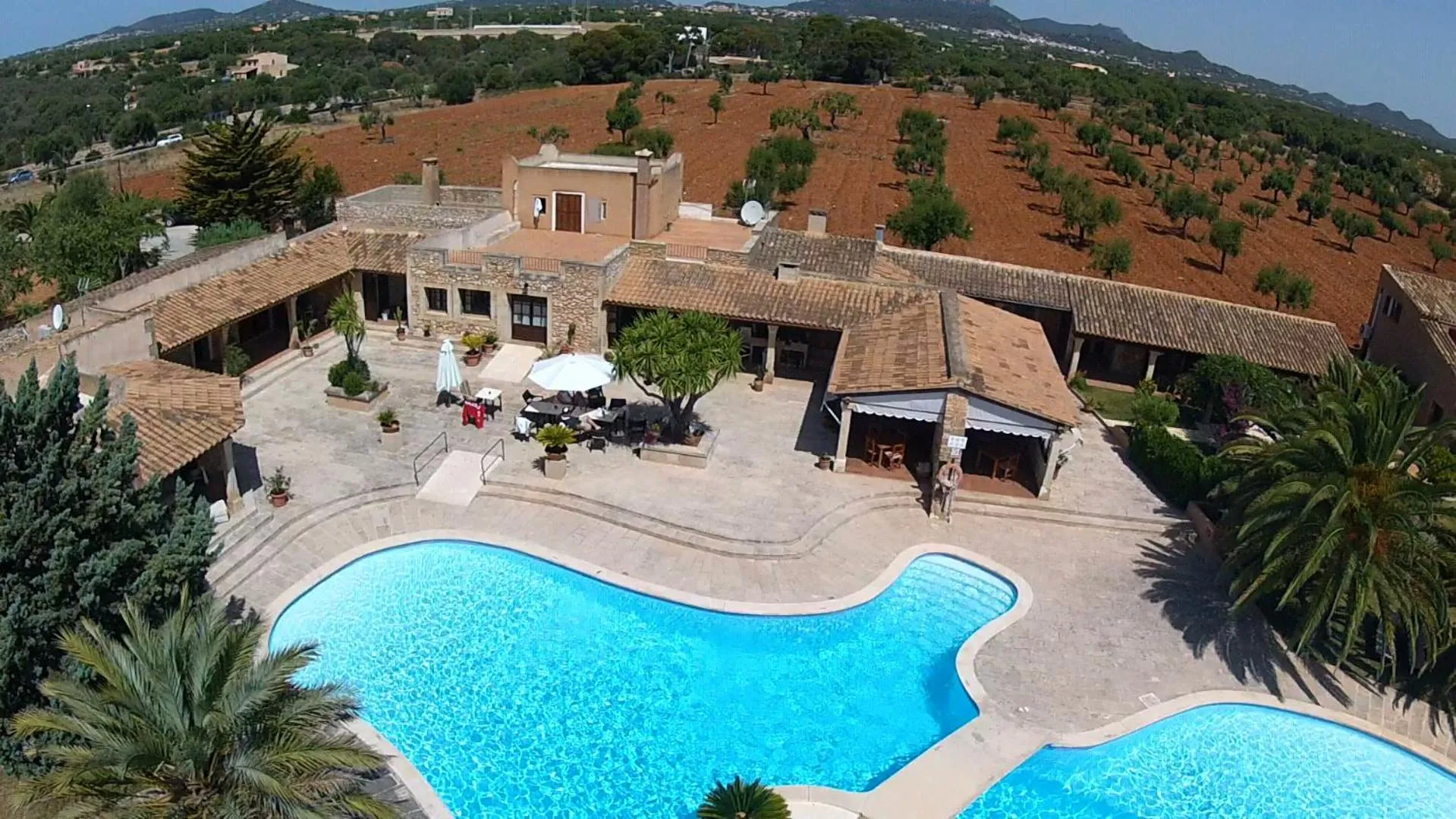 Bird's eye view in Agroturismo Finca Sa Tanca