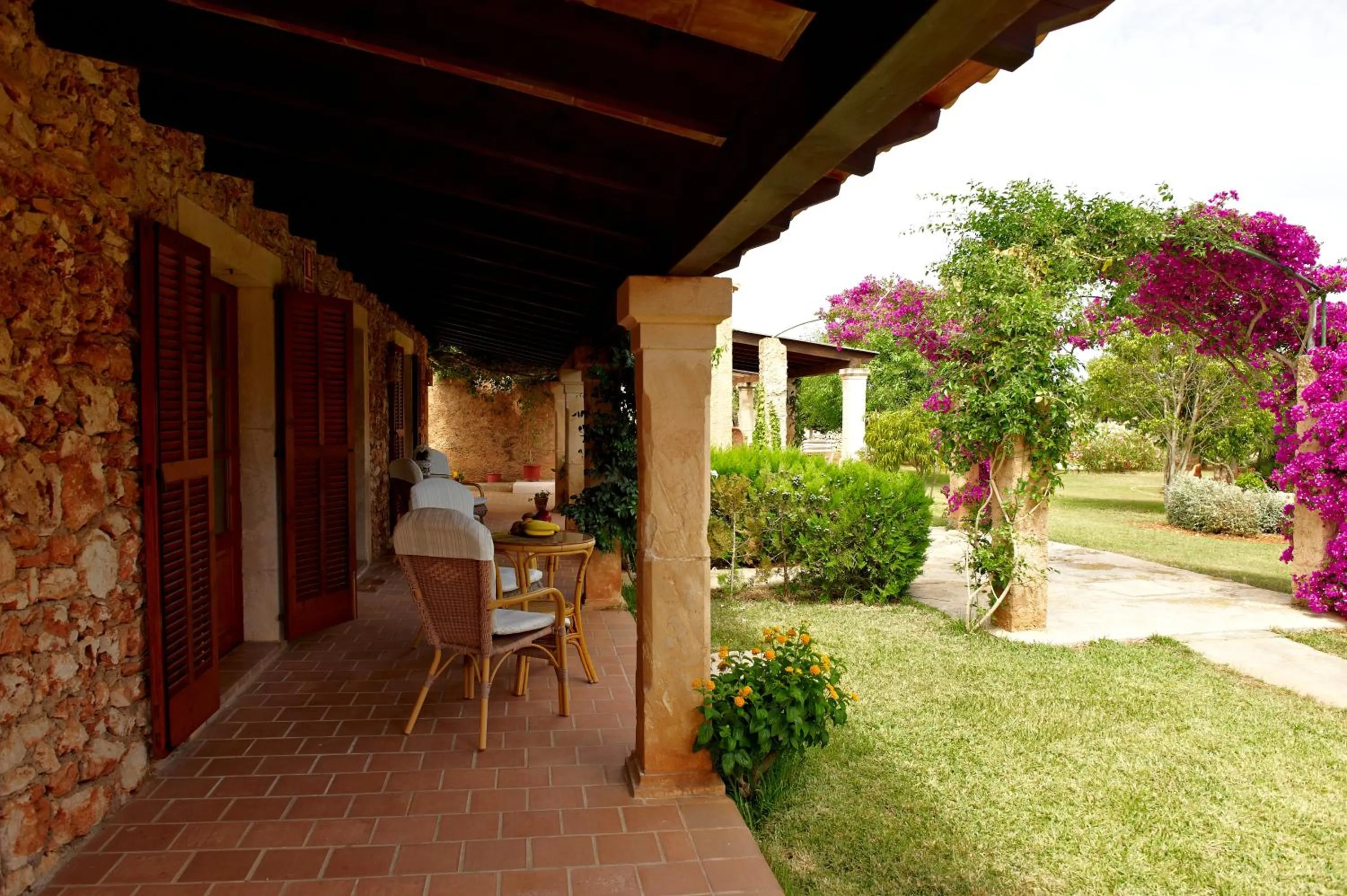 Balcony/Terrace in Agroturismo Finca Sa Tanca
