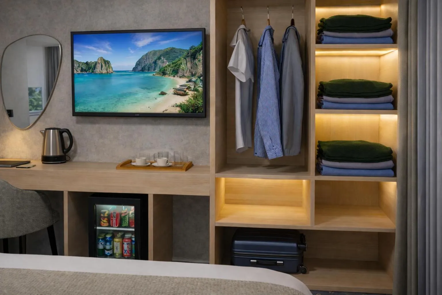 wardrobe in Hotel Fineso