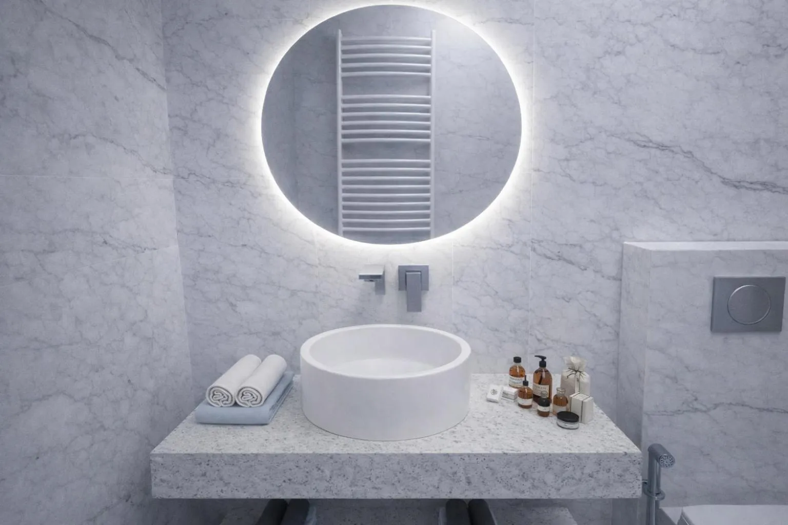 Bathroom in Hotel Fineso