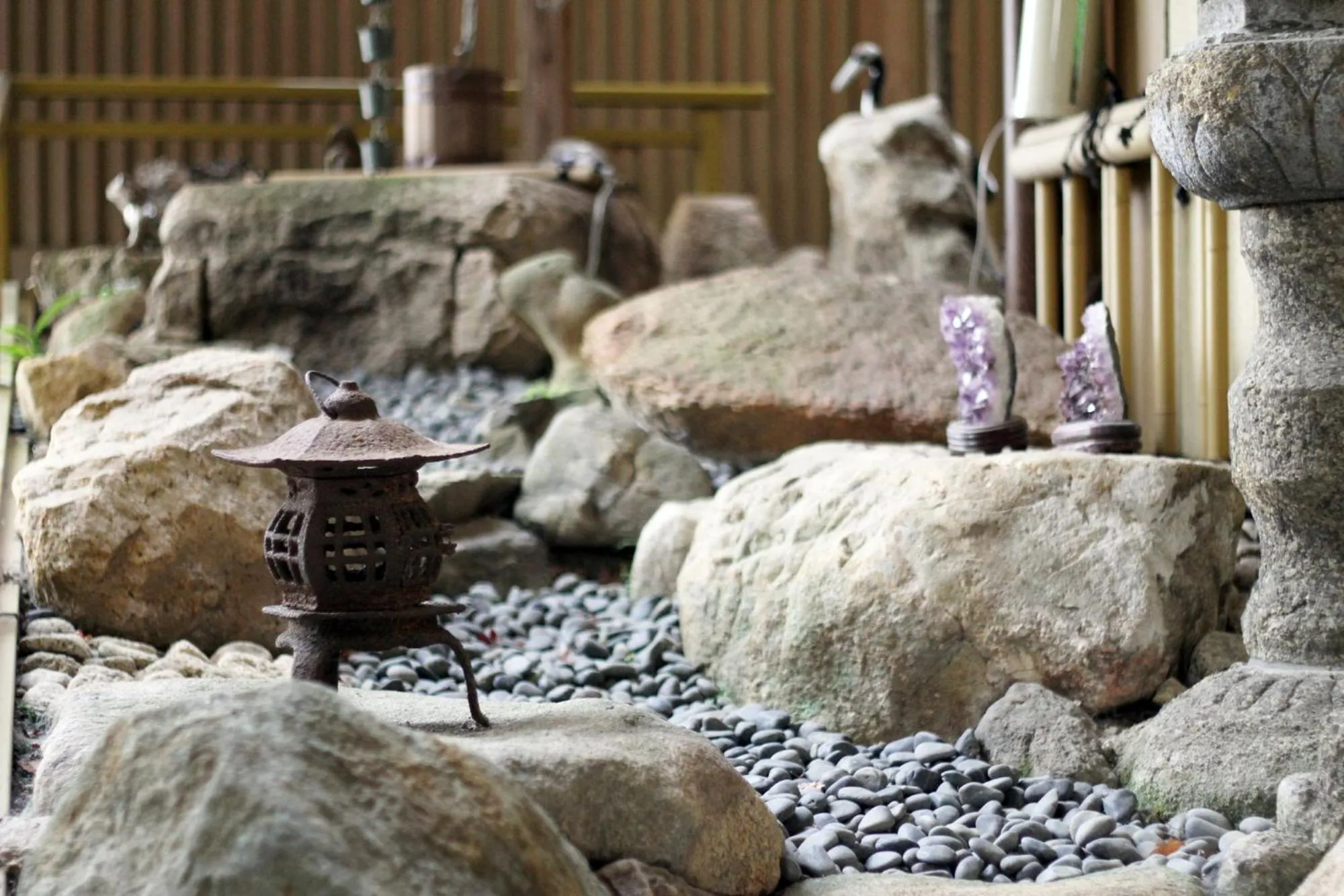 Garden in Miyajima Hotel Makoto