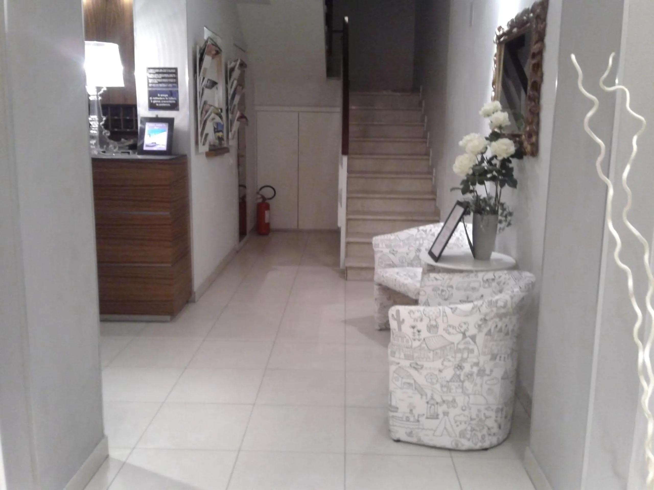 Lobby or reception in Hotel La Rosta