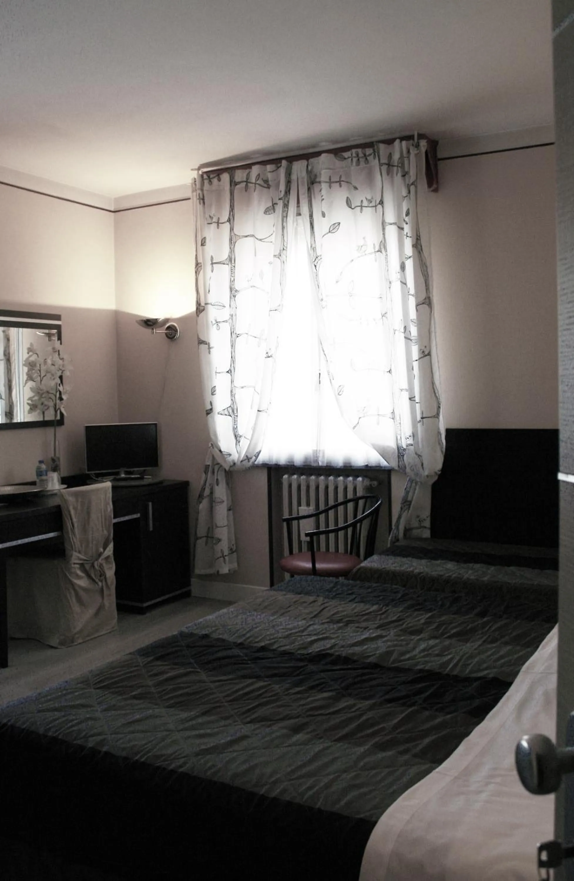 Decorative detail, Bed in Hotel La Rosta