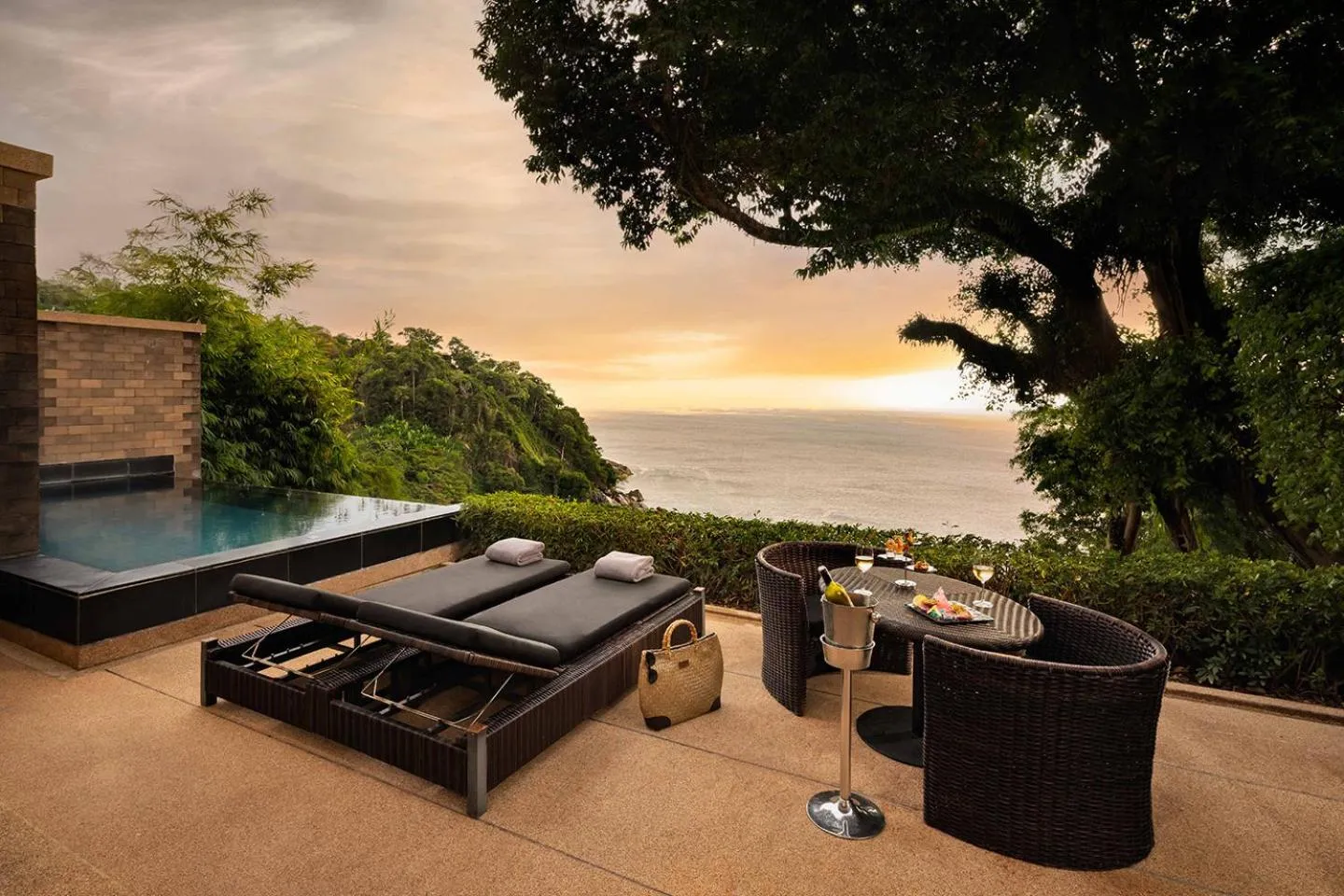 Balcony/Terrace in Paresa Resort Phuket