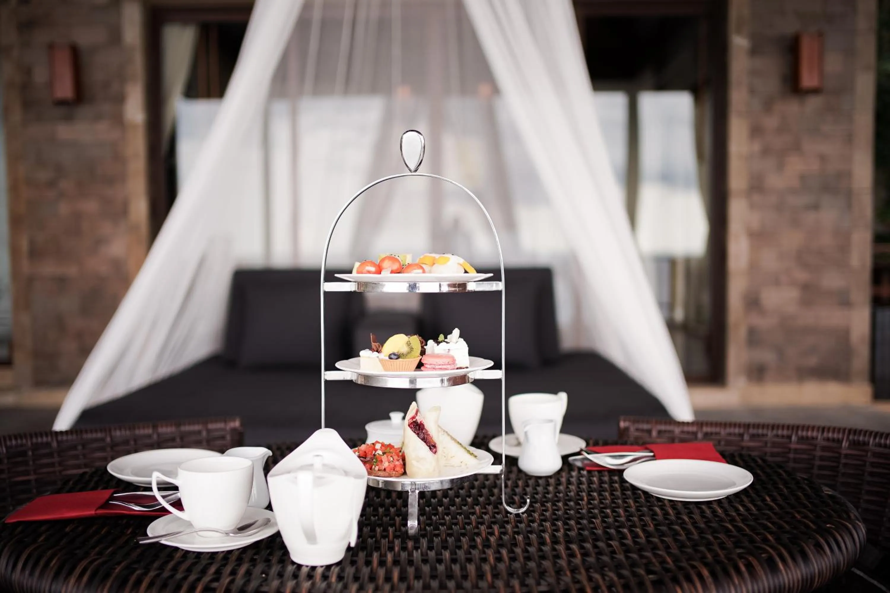 Dining area in Paresa Resort Phuket