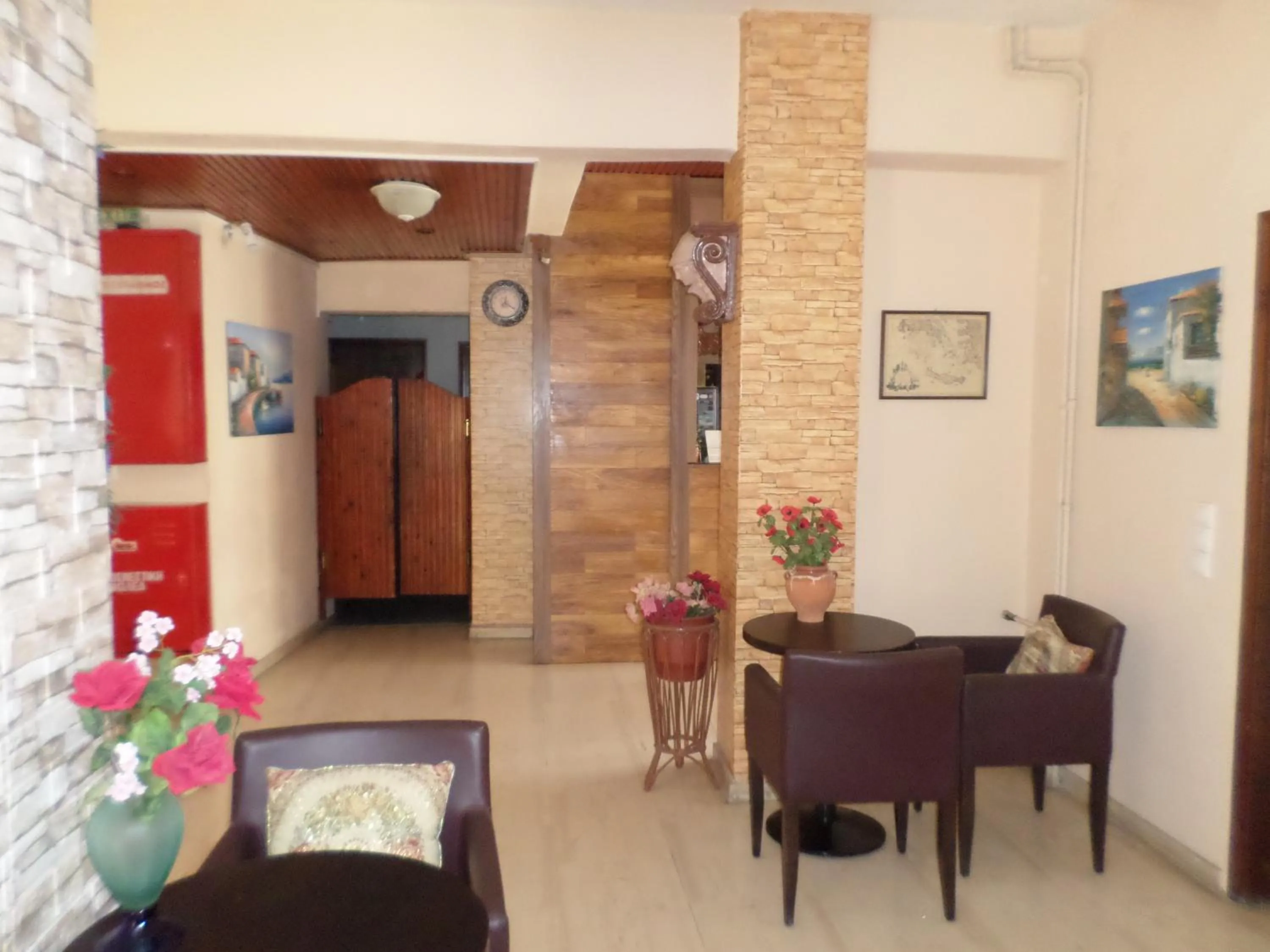 Lobby or reception in Tina Hotel