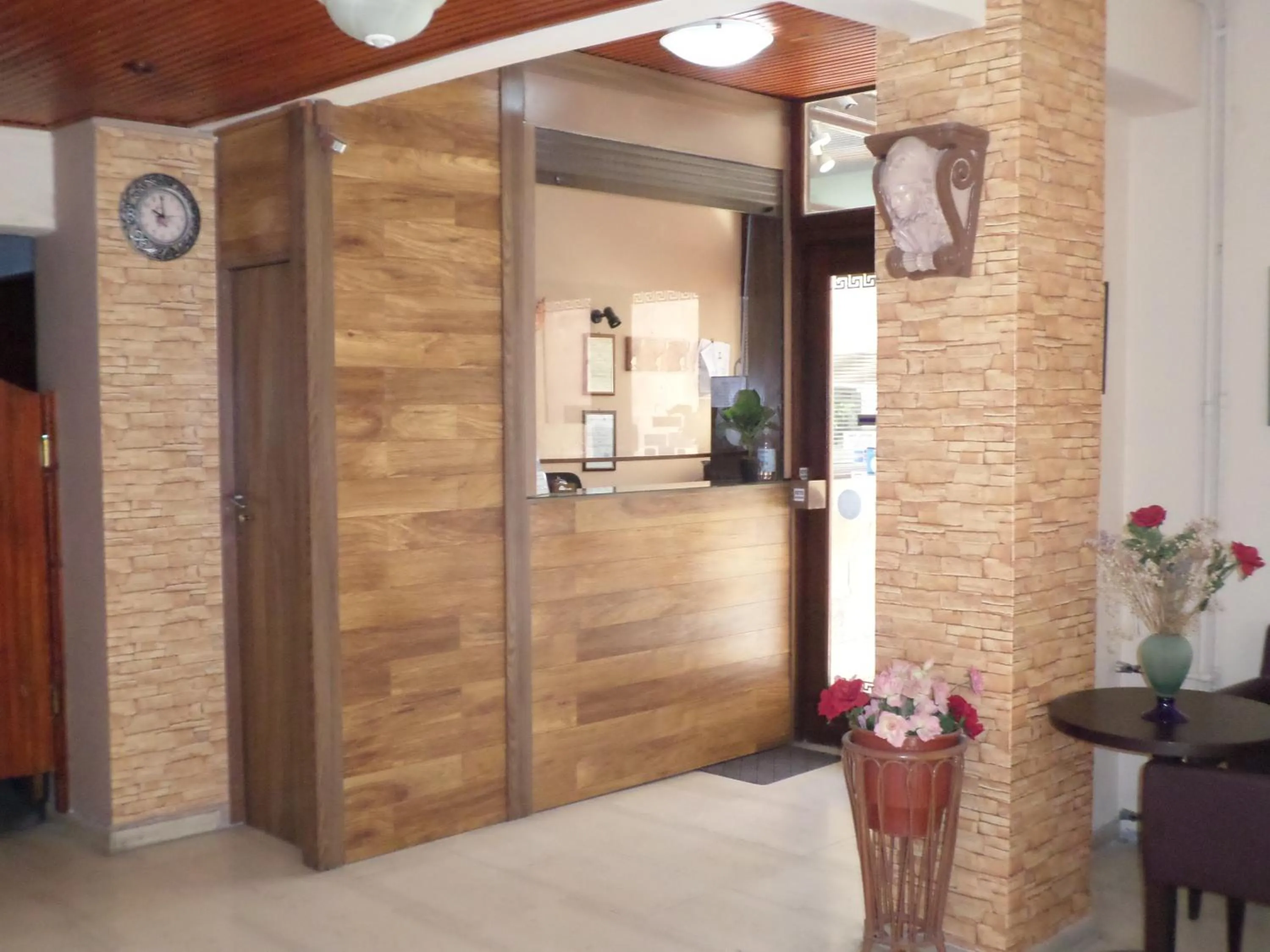 Lobby or reception in Tina Hotel