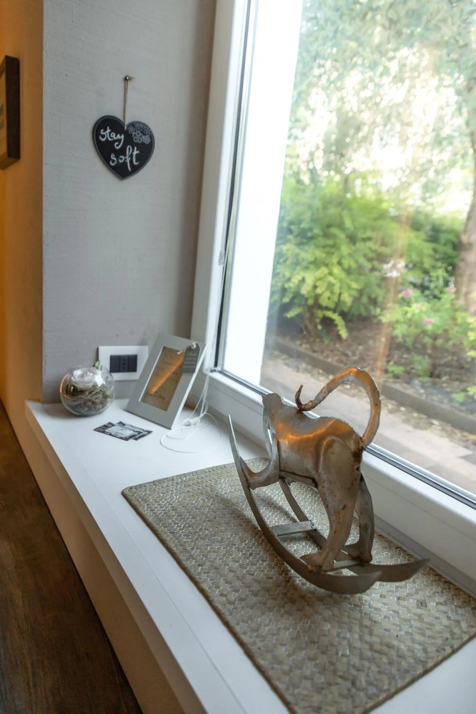 Decorative detail in Le Scuderie B&B