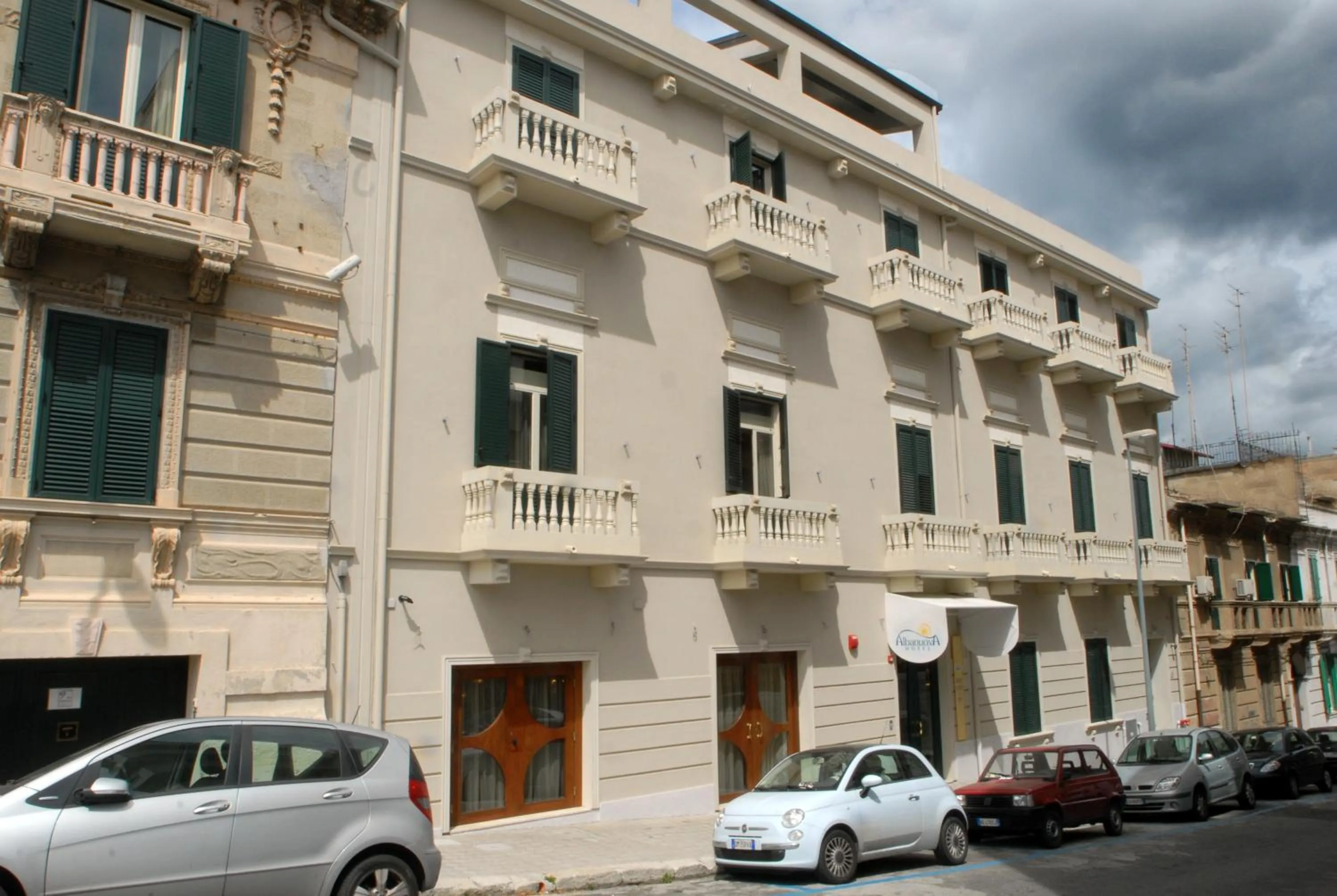 Property building in Albanuova Hotel