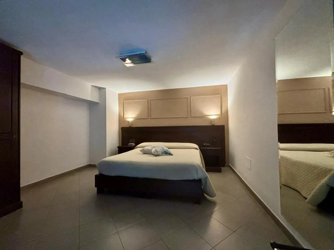 Bed in Albanuova Hotel