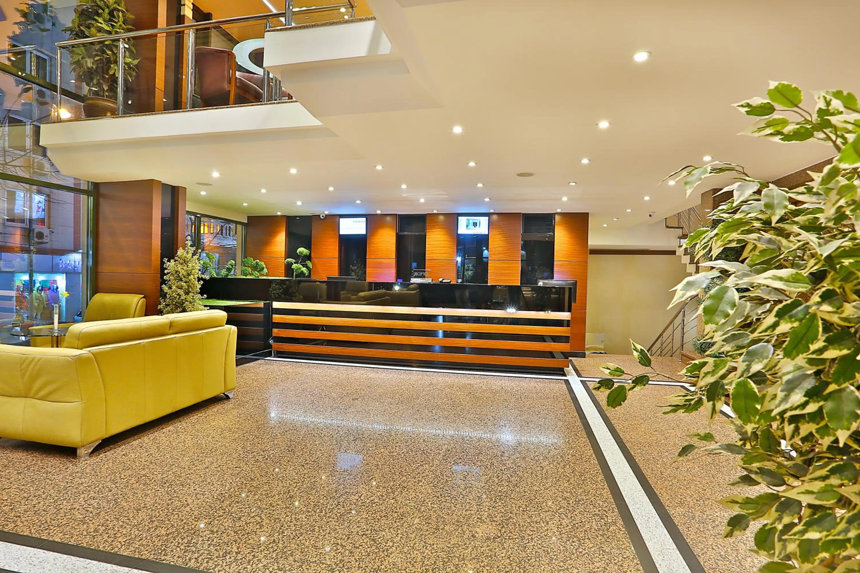 Lobby or reception in Grand Madrid Hotel