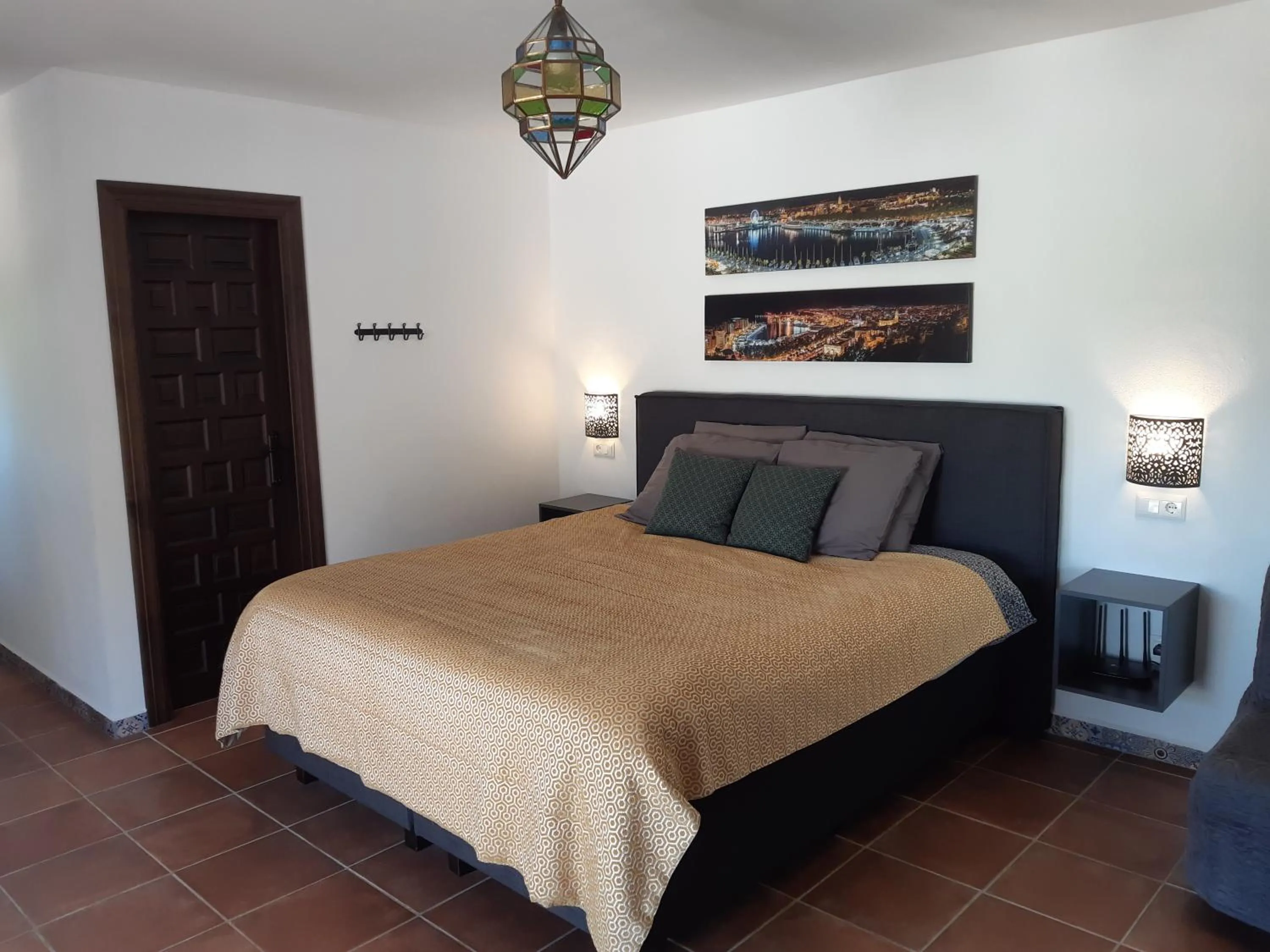 Bed in Finca Roca Vista, adults only