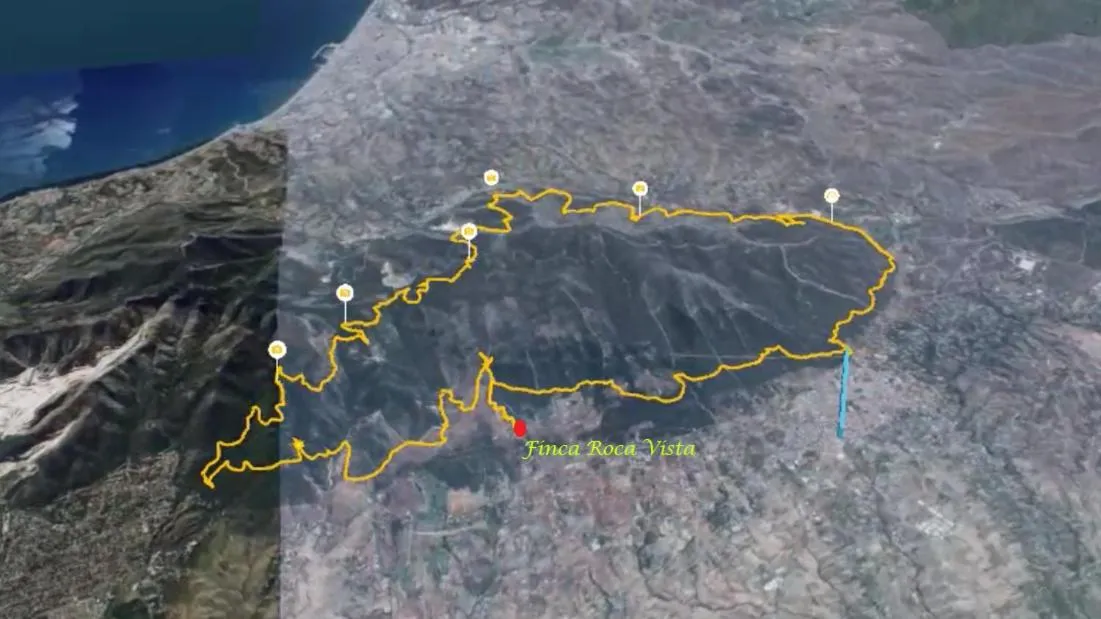 Natural landscape in Finca Roca Vista, adults only