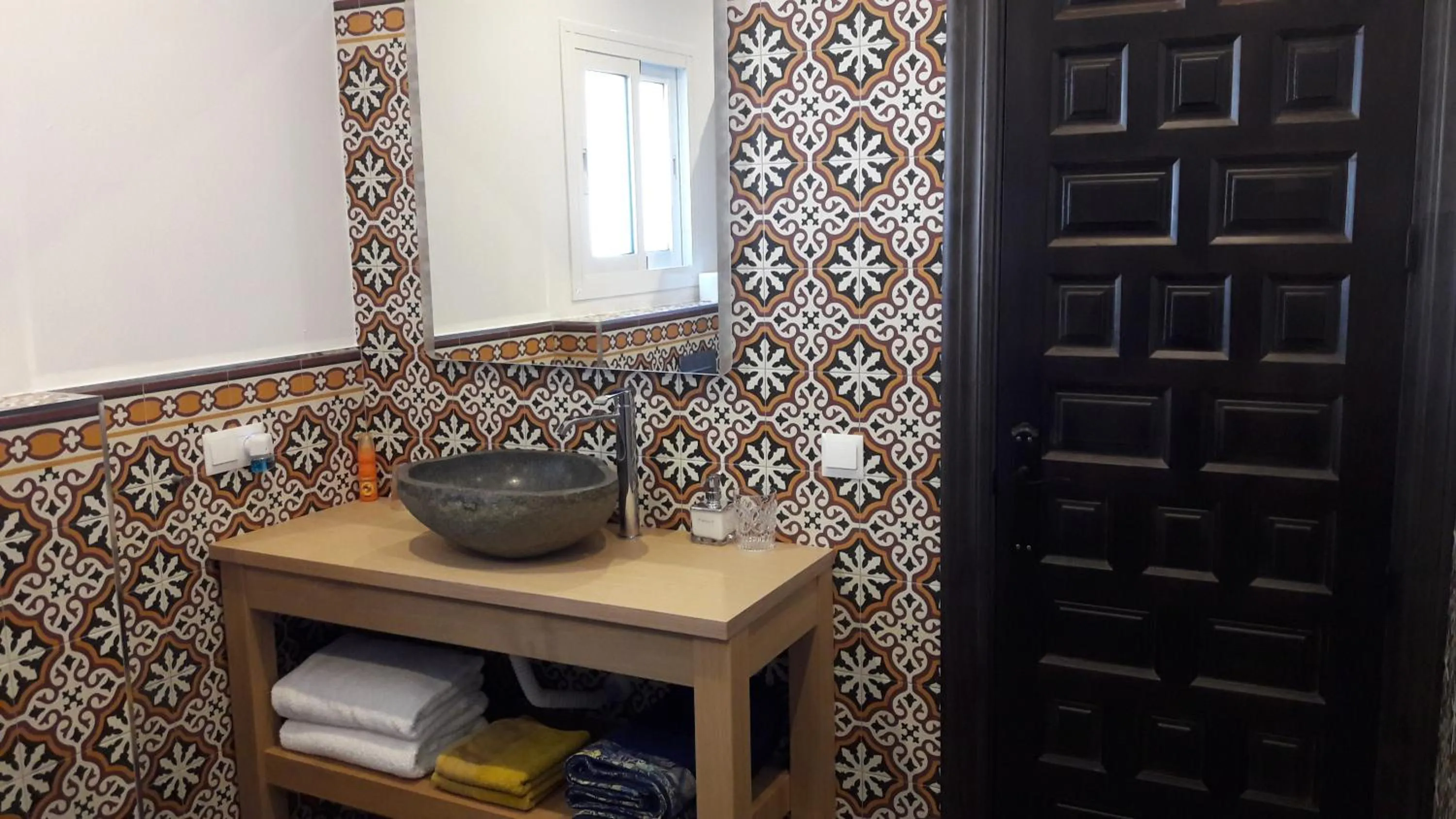 Bathroom in Finca Roca Vista, adults only