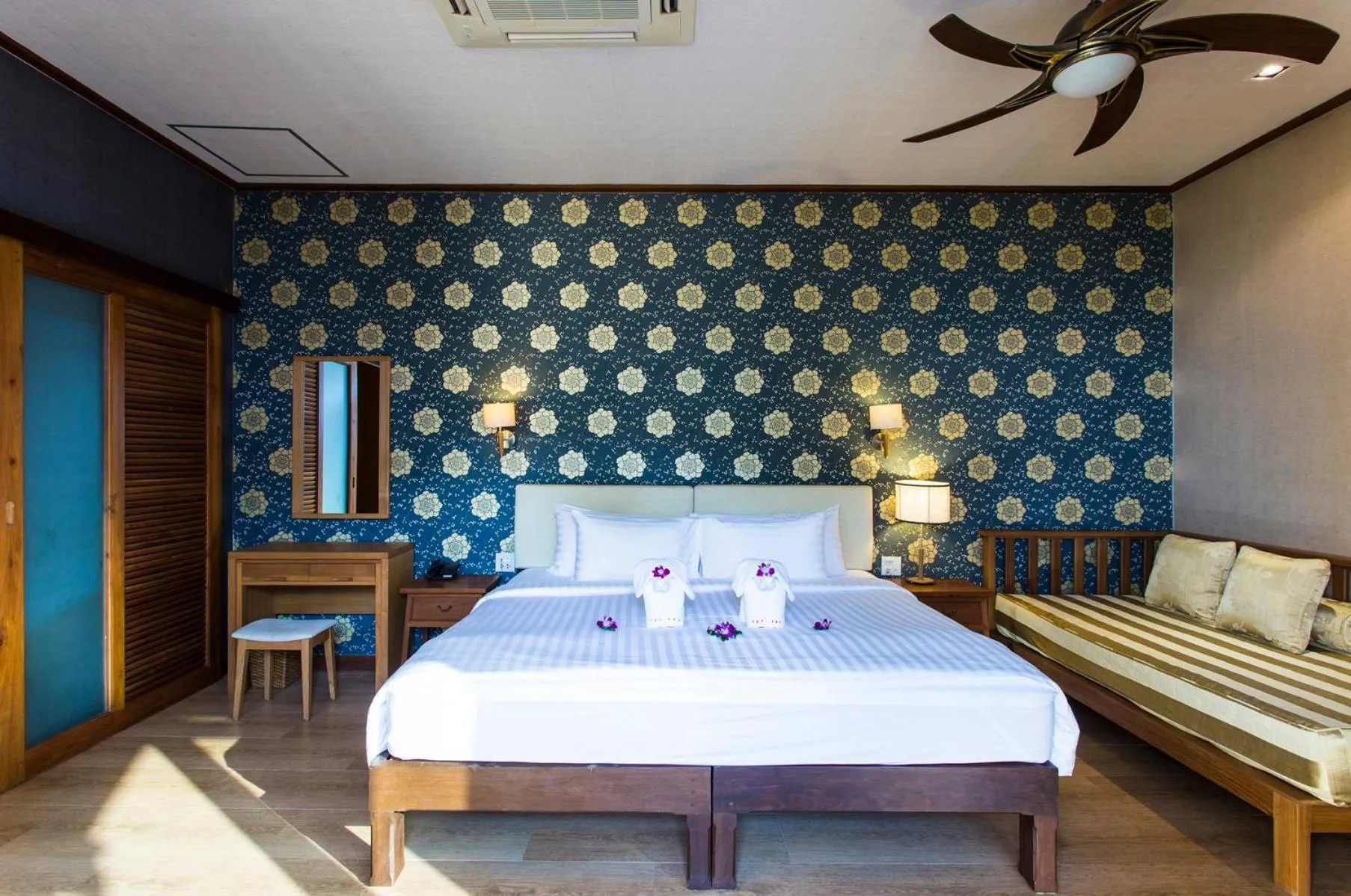 Bedroom, Bed in GajaPuri Resort Koh Chang