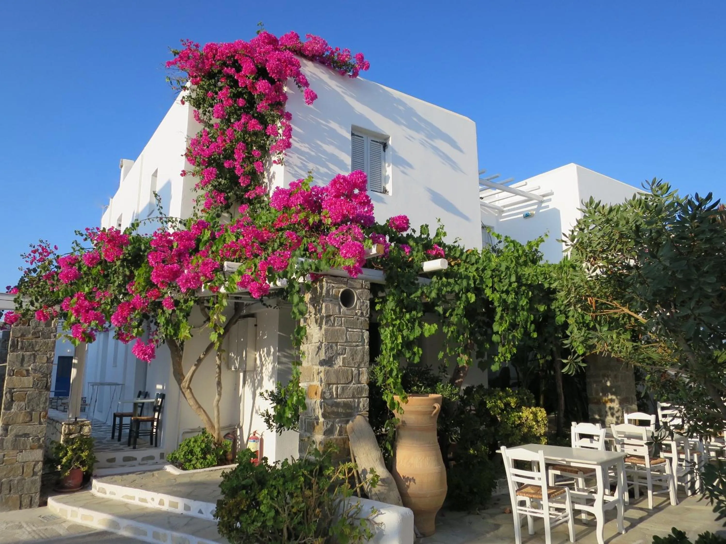 Facade/entrance in Zefi Hotel & Suites