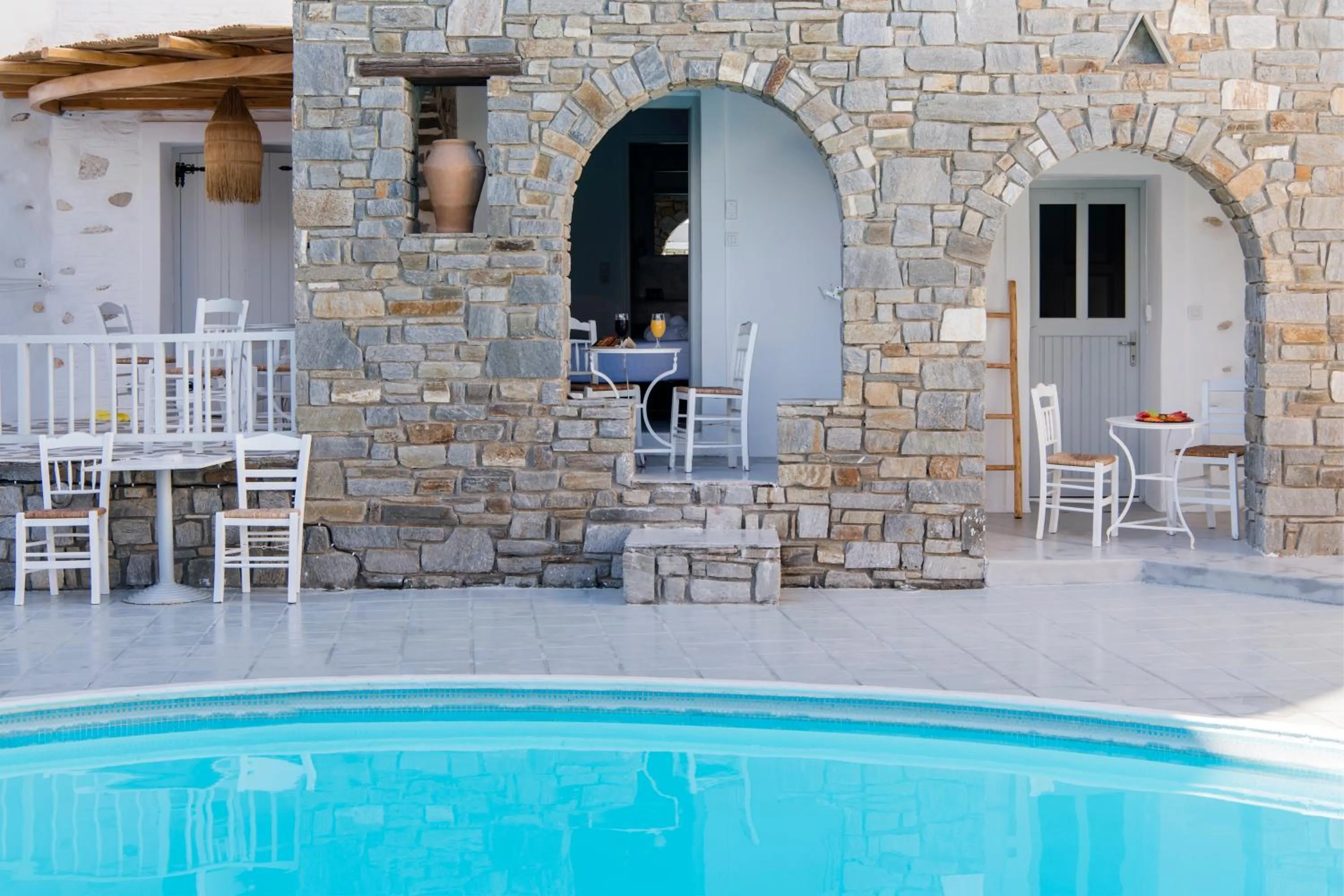 Patio in Zefi Hotel & Suites