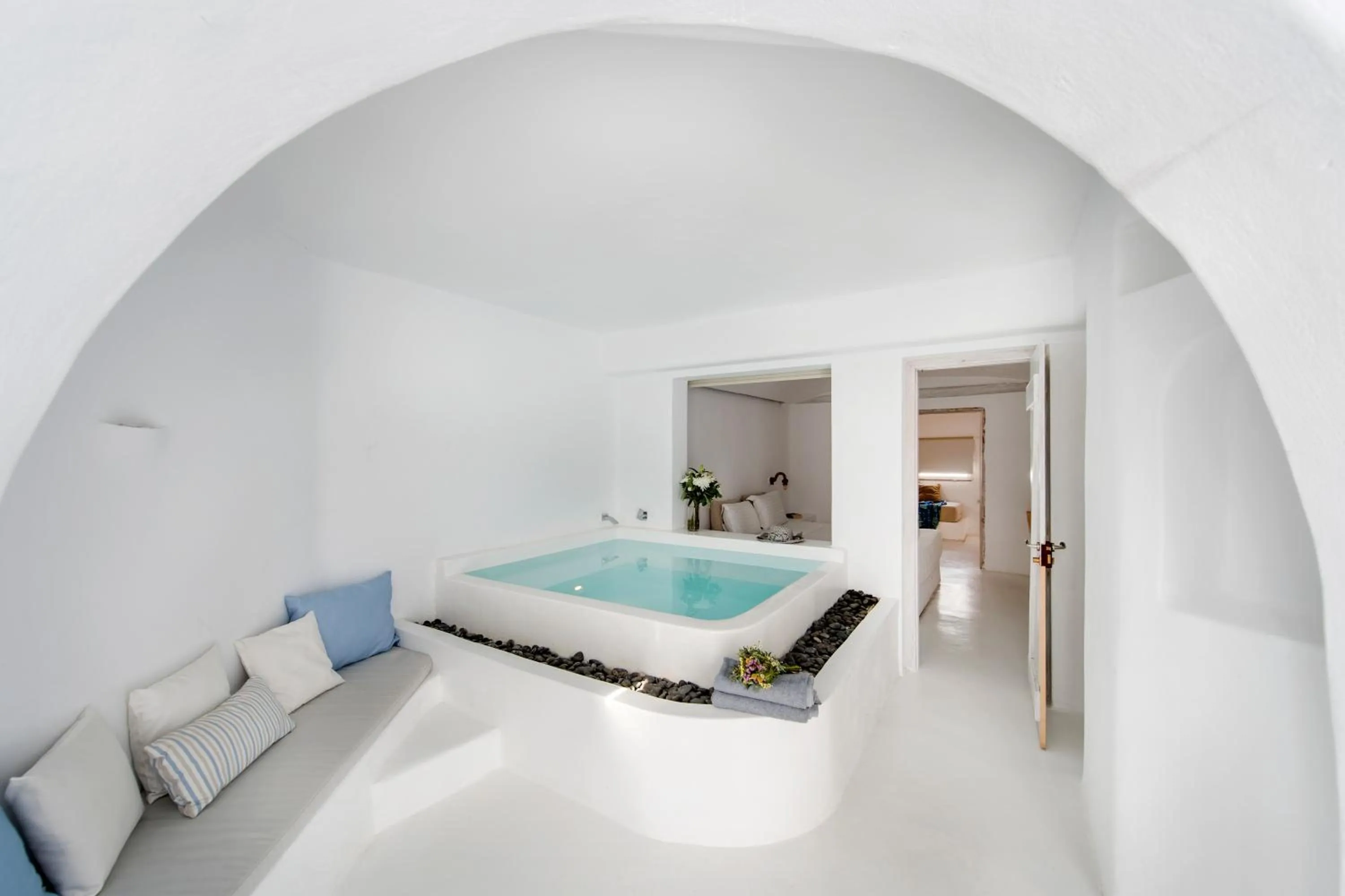 Patio in Zefi Hotel & Suites