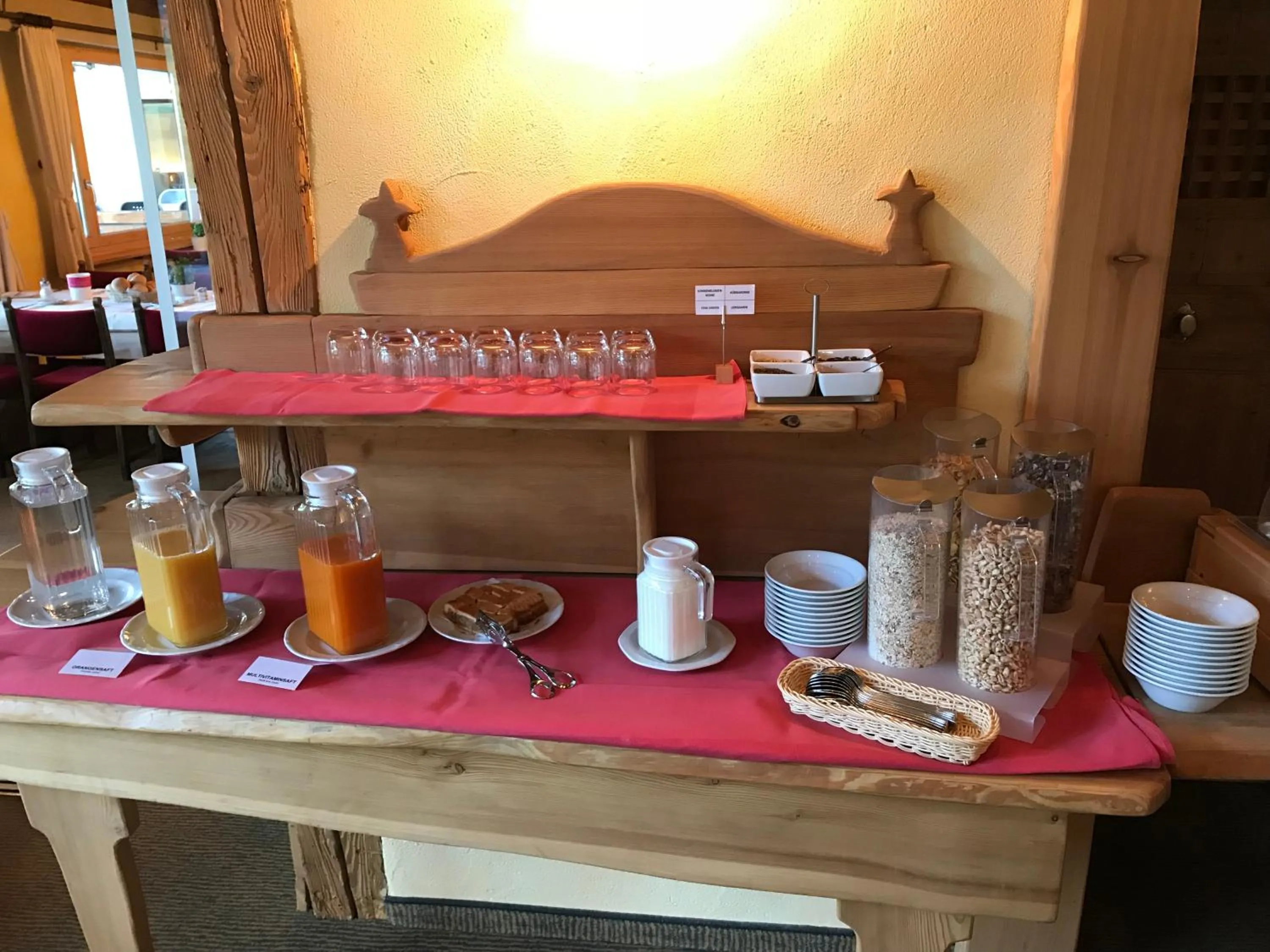 Buffet breakfast in DANILO Savognin