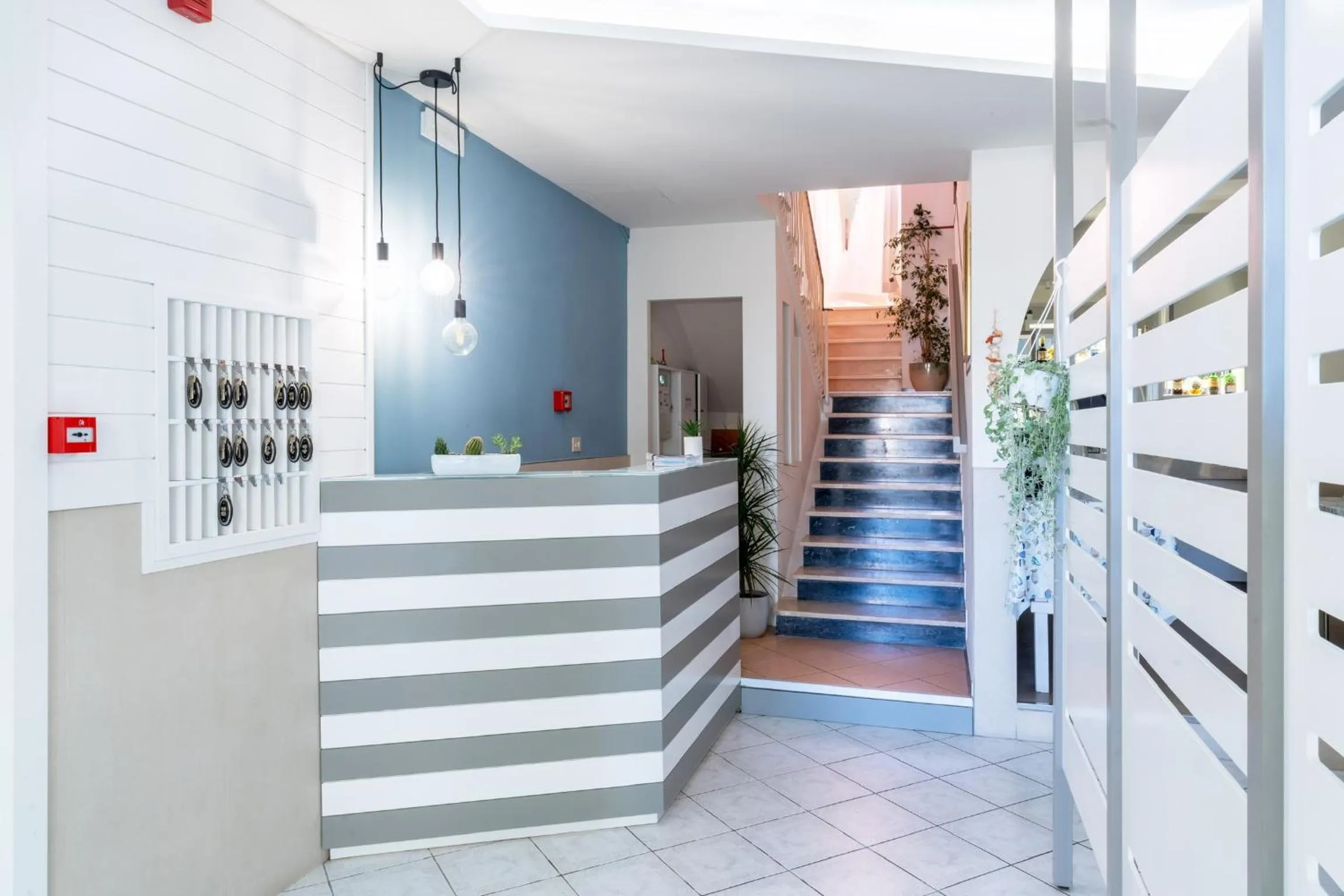 Lobby or reception in Hotel Miramare