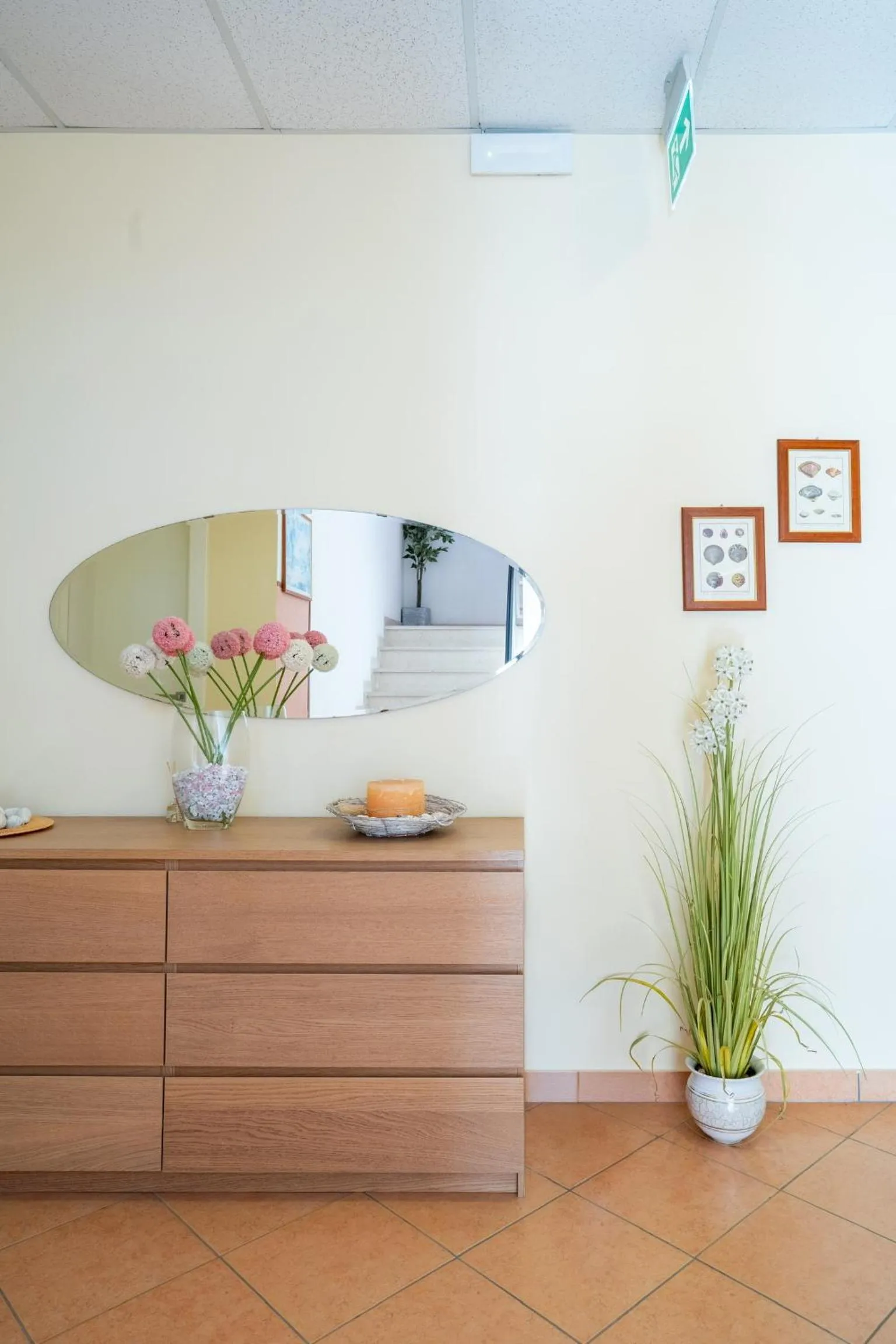 Decorative detail in Hotel Miramare