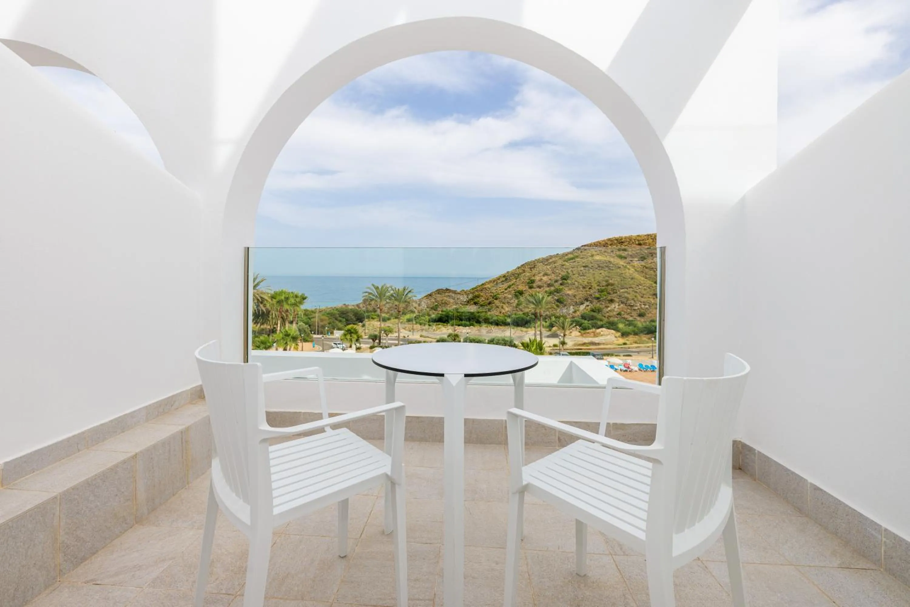 Balcony/Terrace in Mojacar Playa Aquapark Hotel