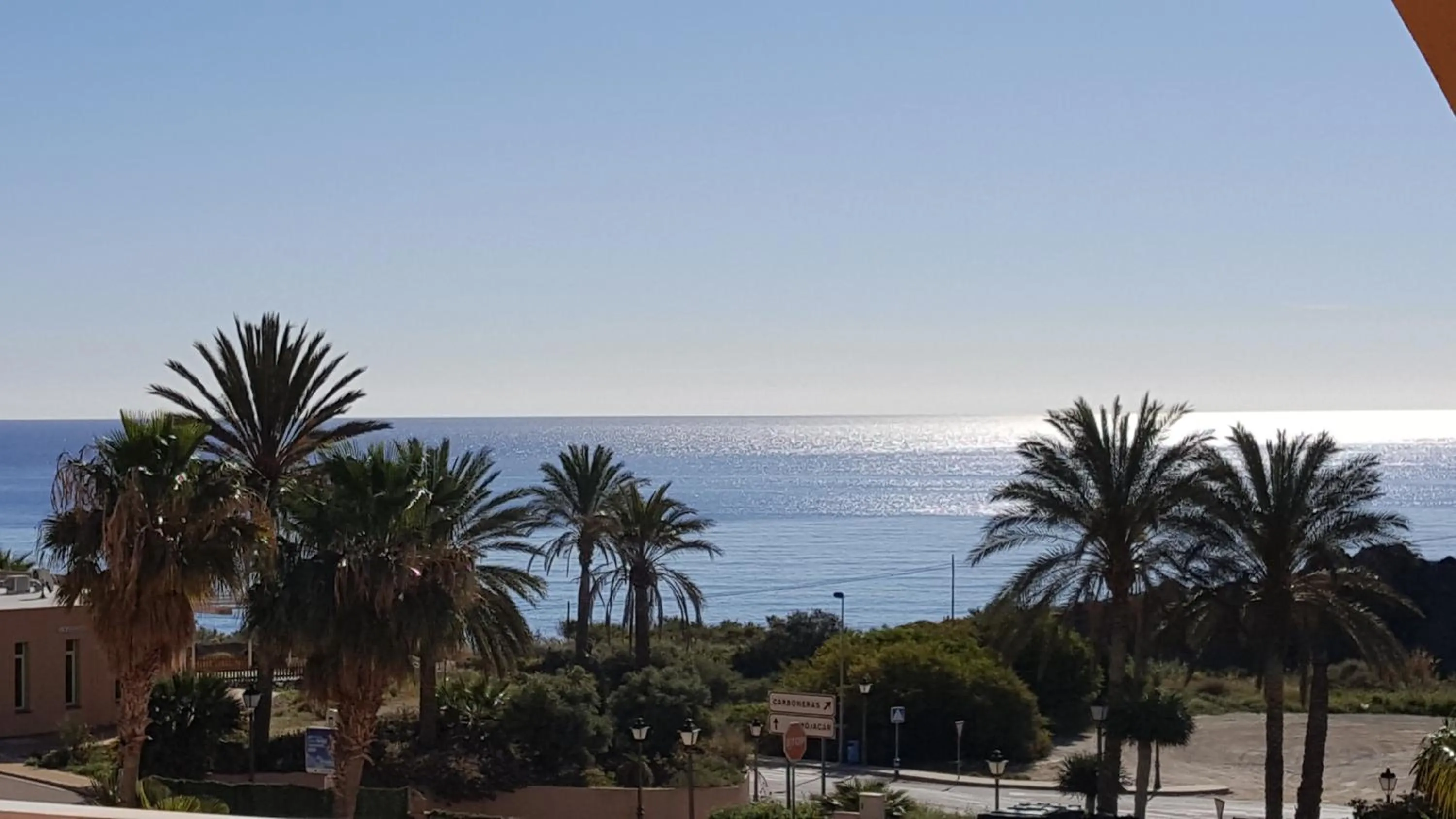 Sea view in Mojacar Playa Aquapark Hotel