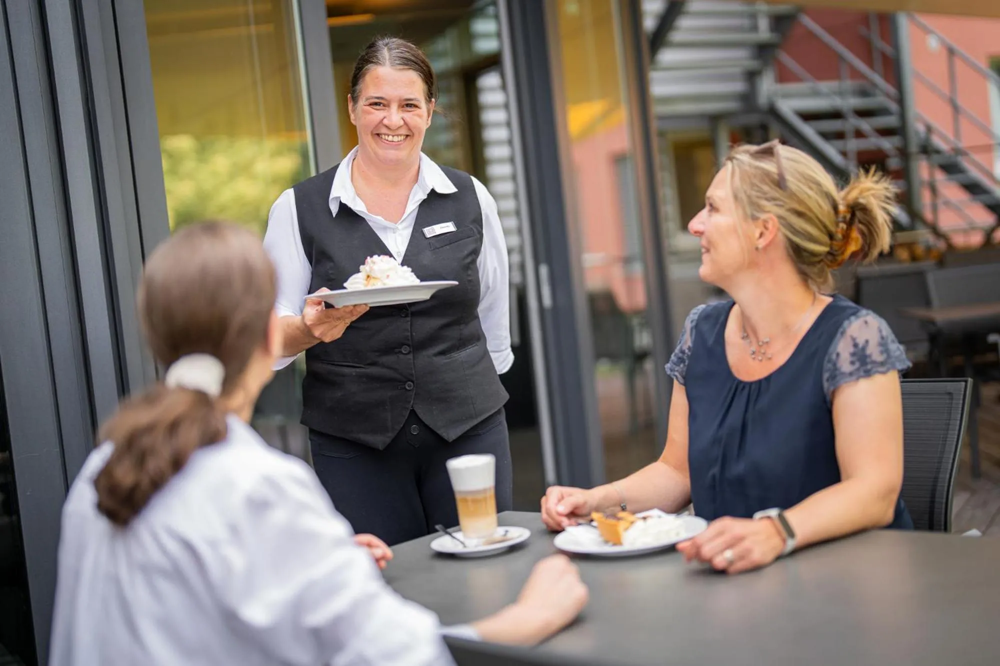 Balcony/Terrace in Swiss Heidi Hotel