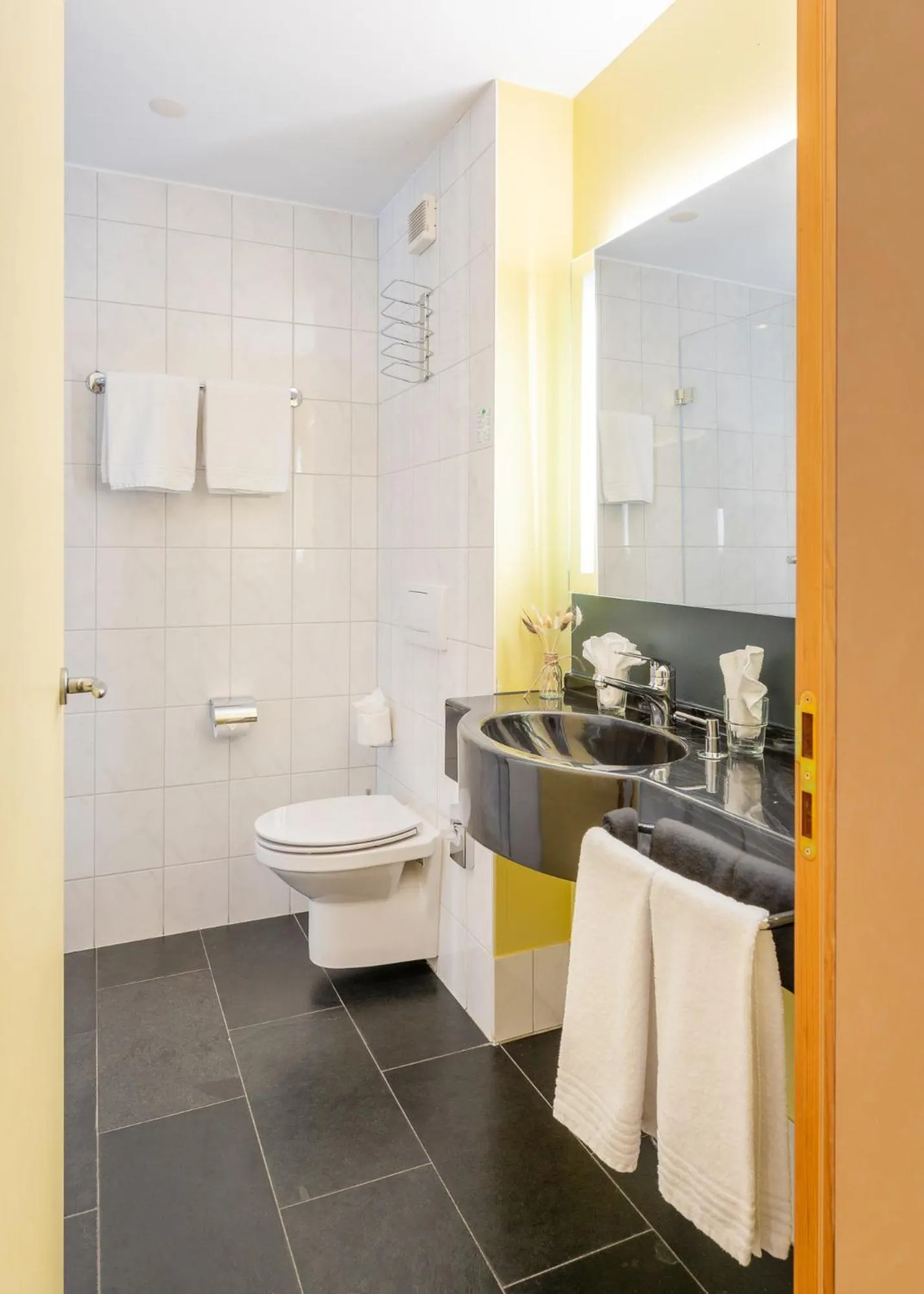 Bathroom in Swiss Heidi Hotel