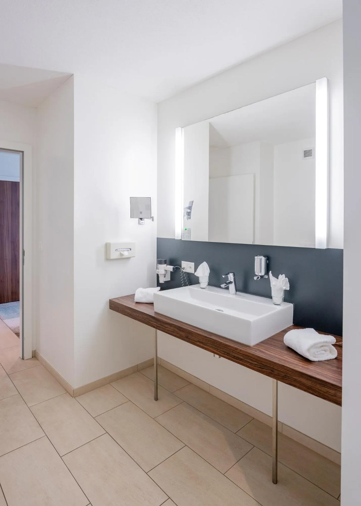 Bathroom in Swiss Heidi Hotel