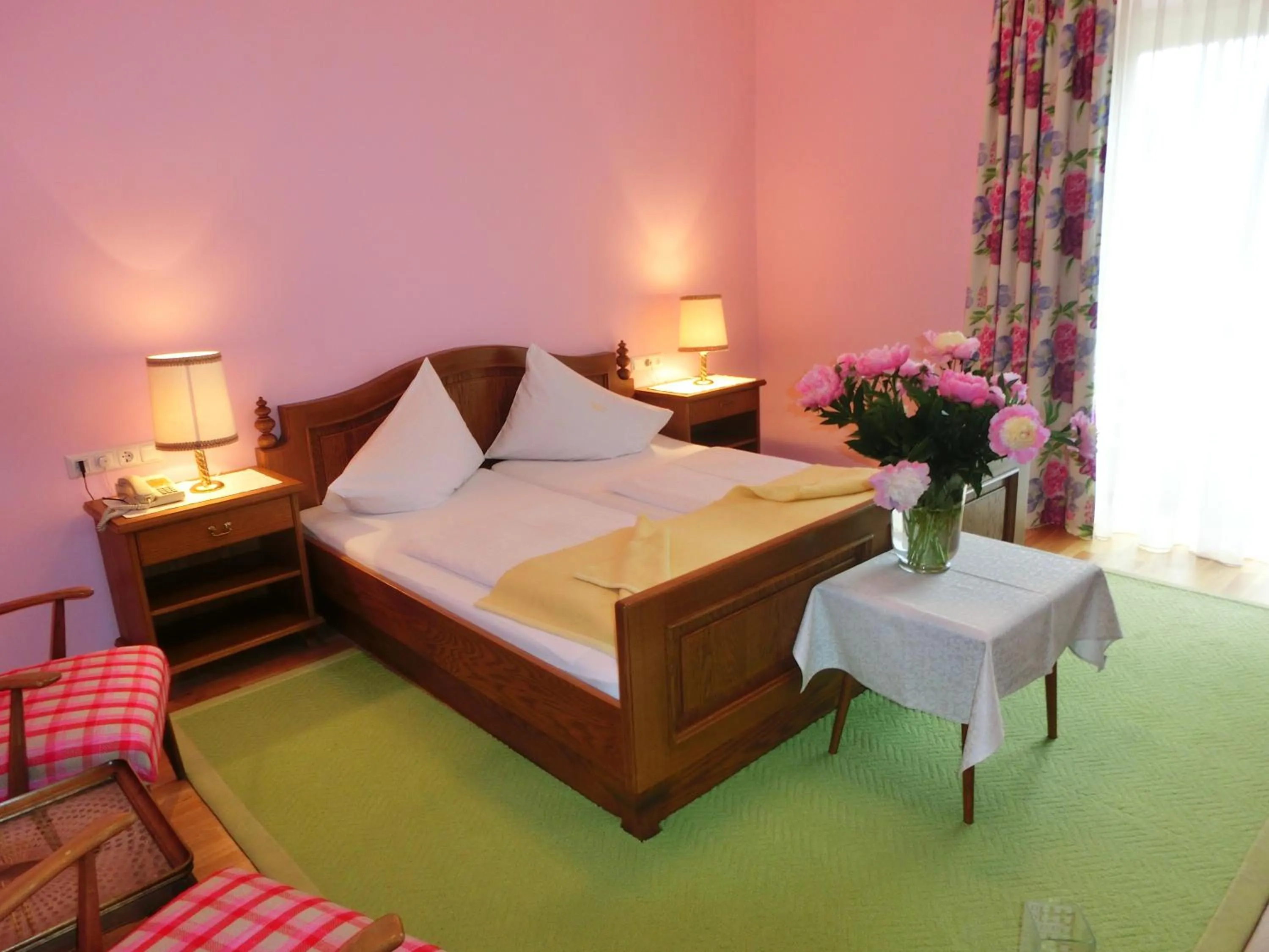 Bedroom, Bed in Hotel Posthof