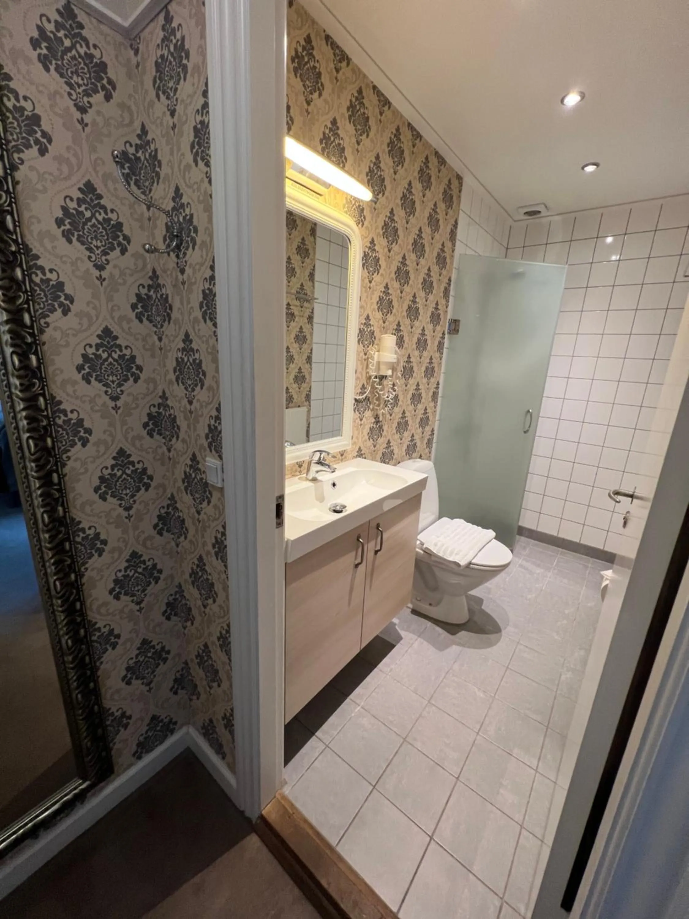 Shower in Bandholm Badehotel