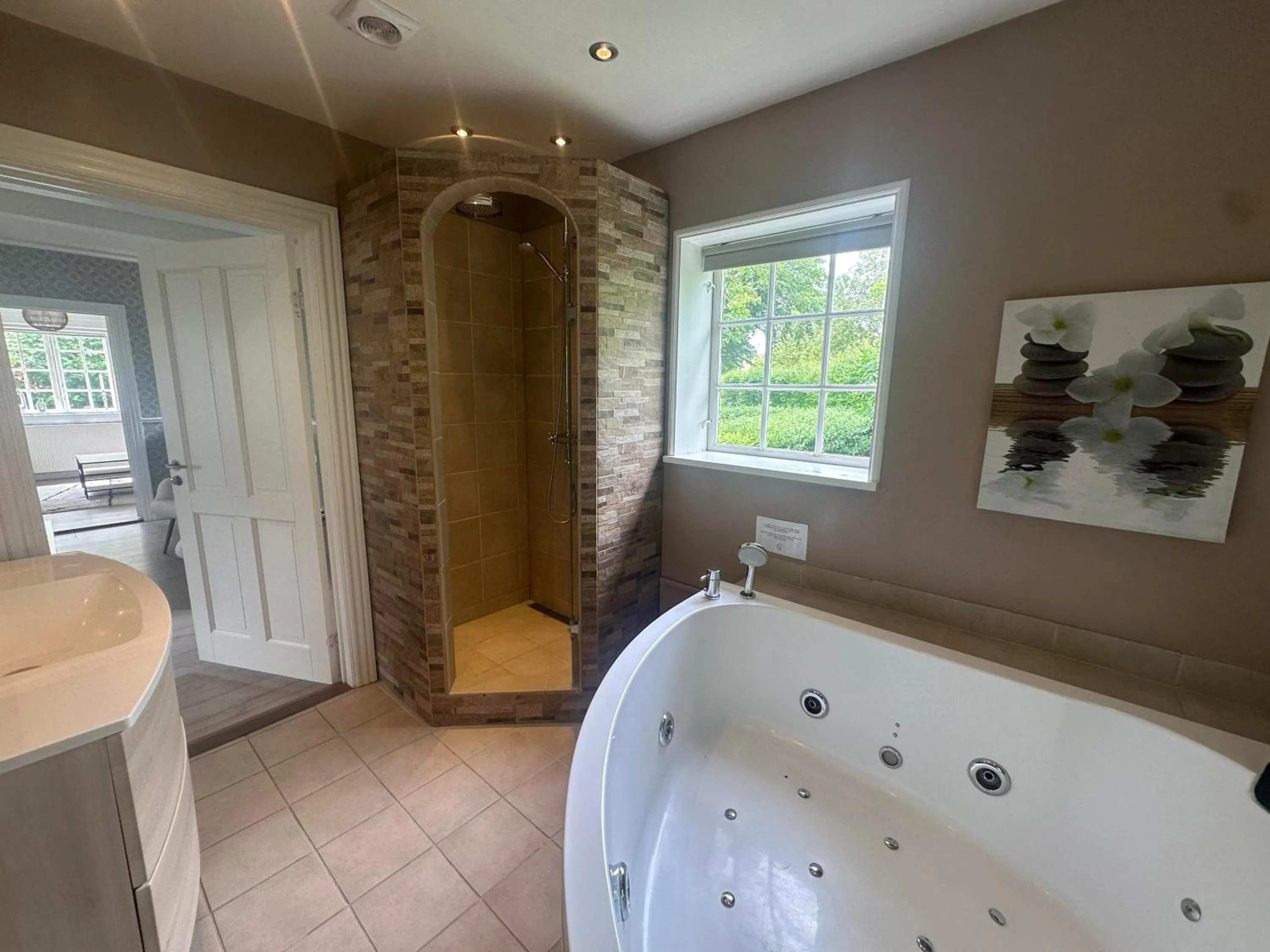 Bedroom in Bandholm Badehotel