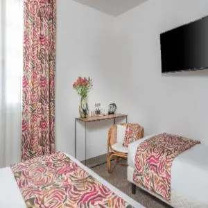 Bed in Hôtel Le Gois