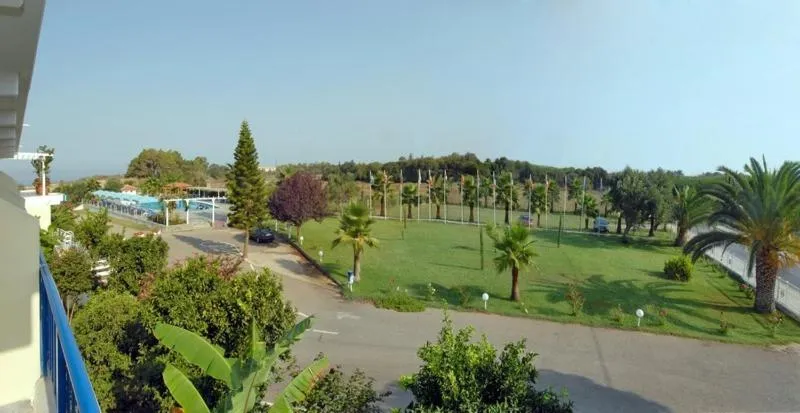 Garden view in Lintzi Hotel