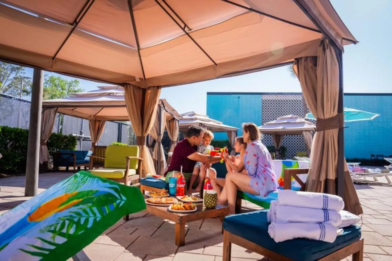 Aqua park in Coco Key Hotel & Water Park Resort