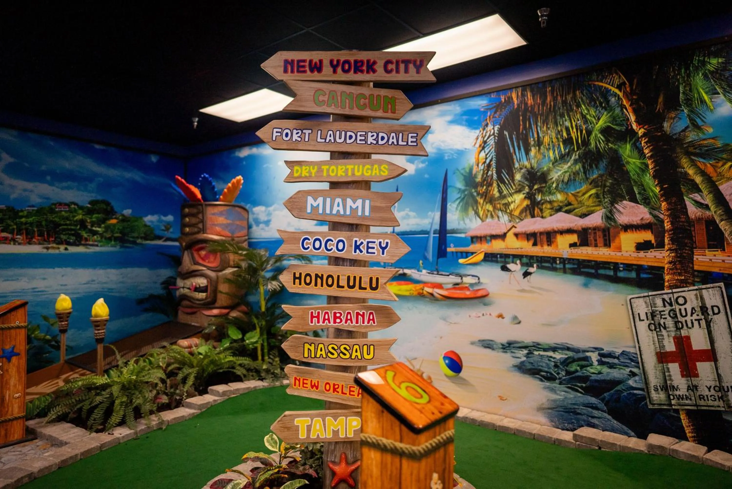 Game Room in Coco Key Hotel & Water Park Resort