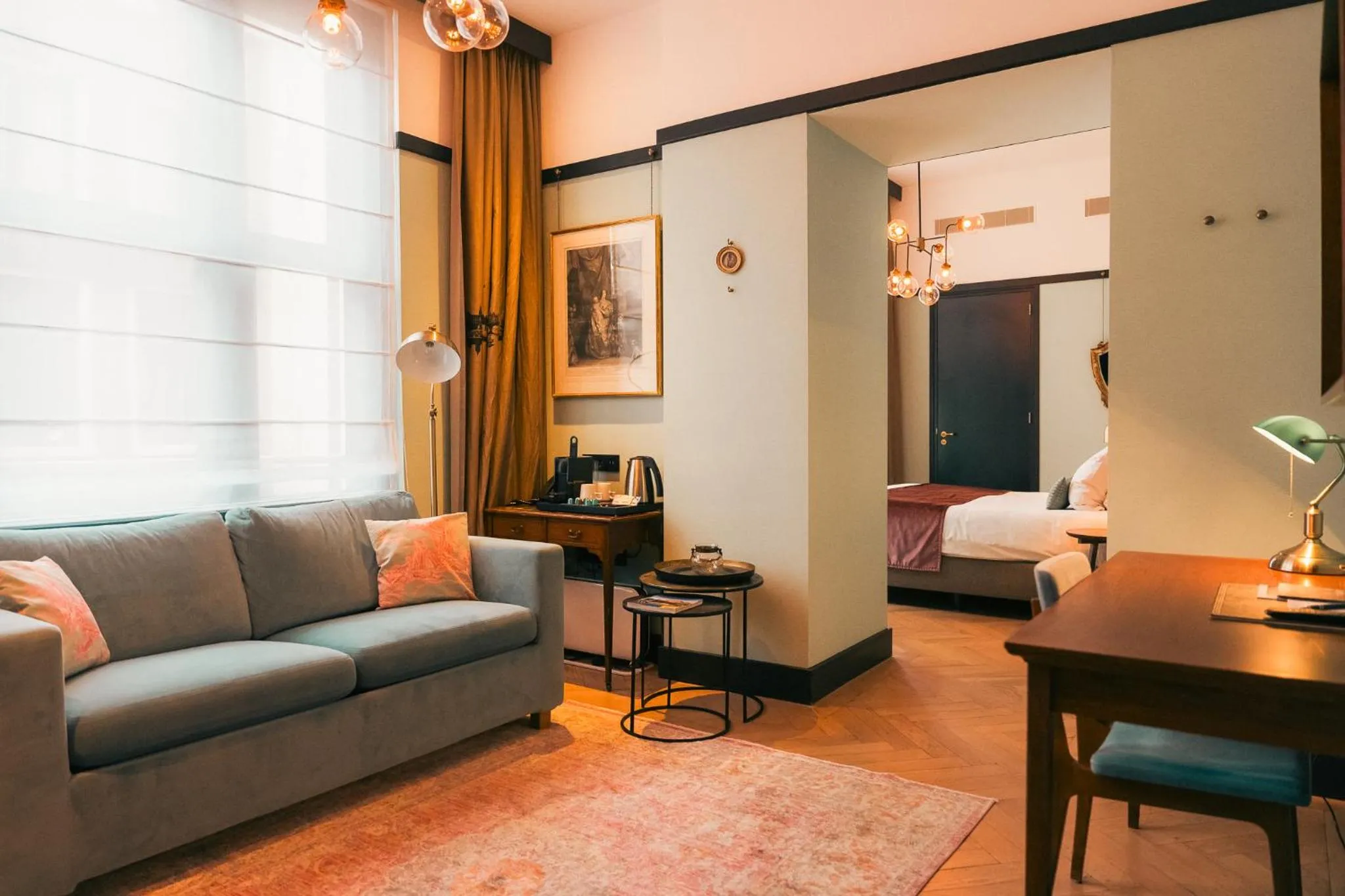 Living room in The Hendrick's Hotel