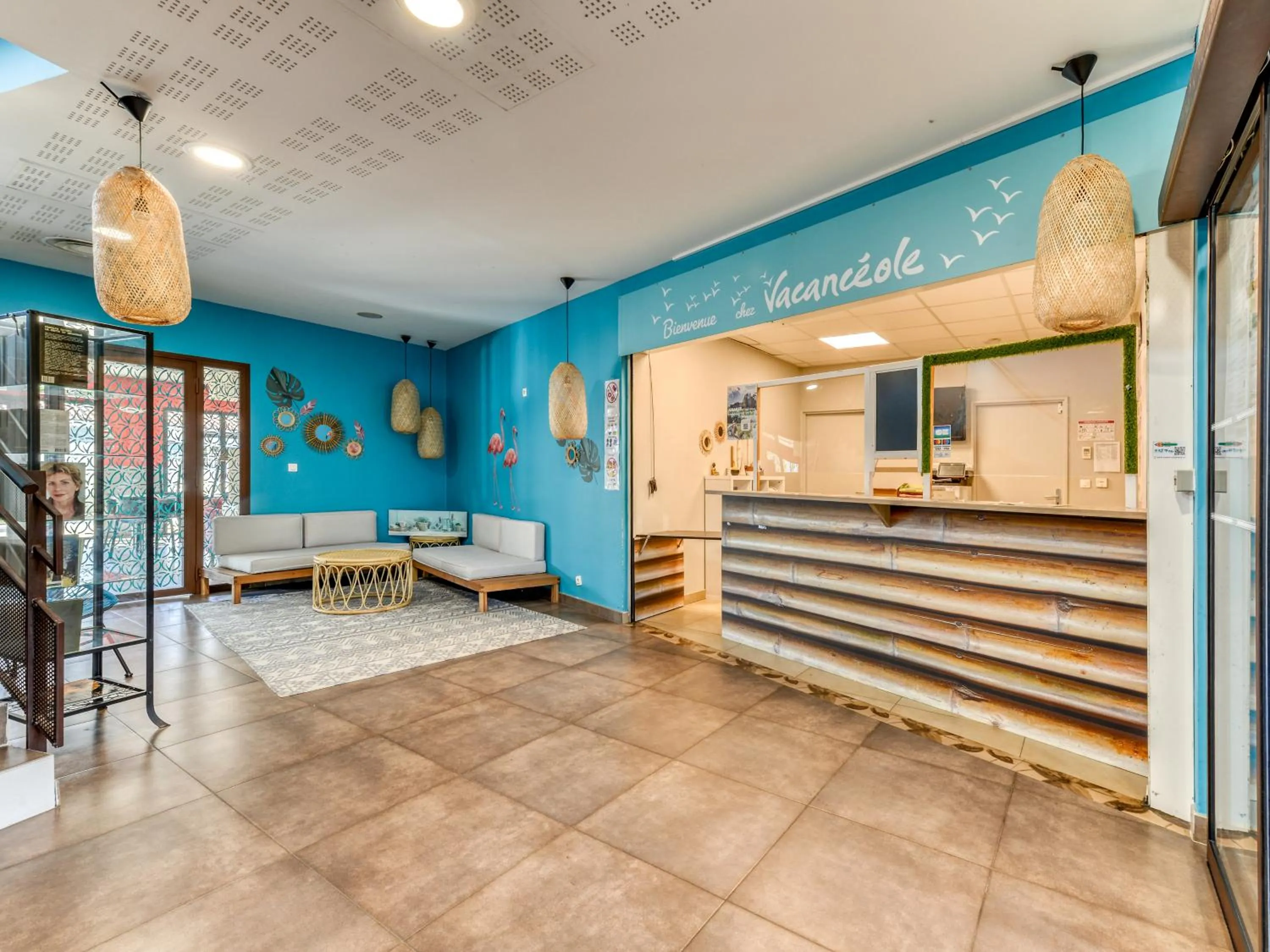 Lobby or reception in Vacancéole - Résidence Cap Camargue