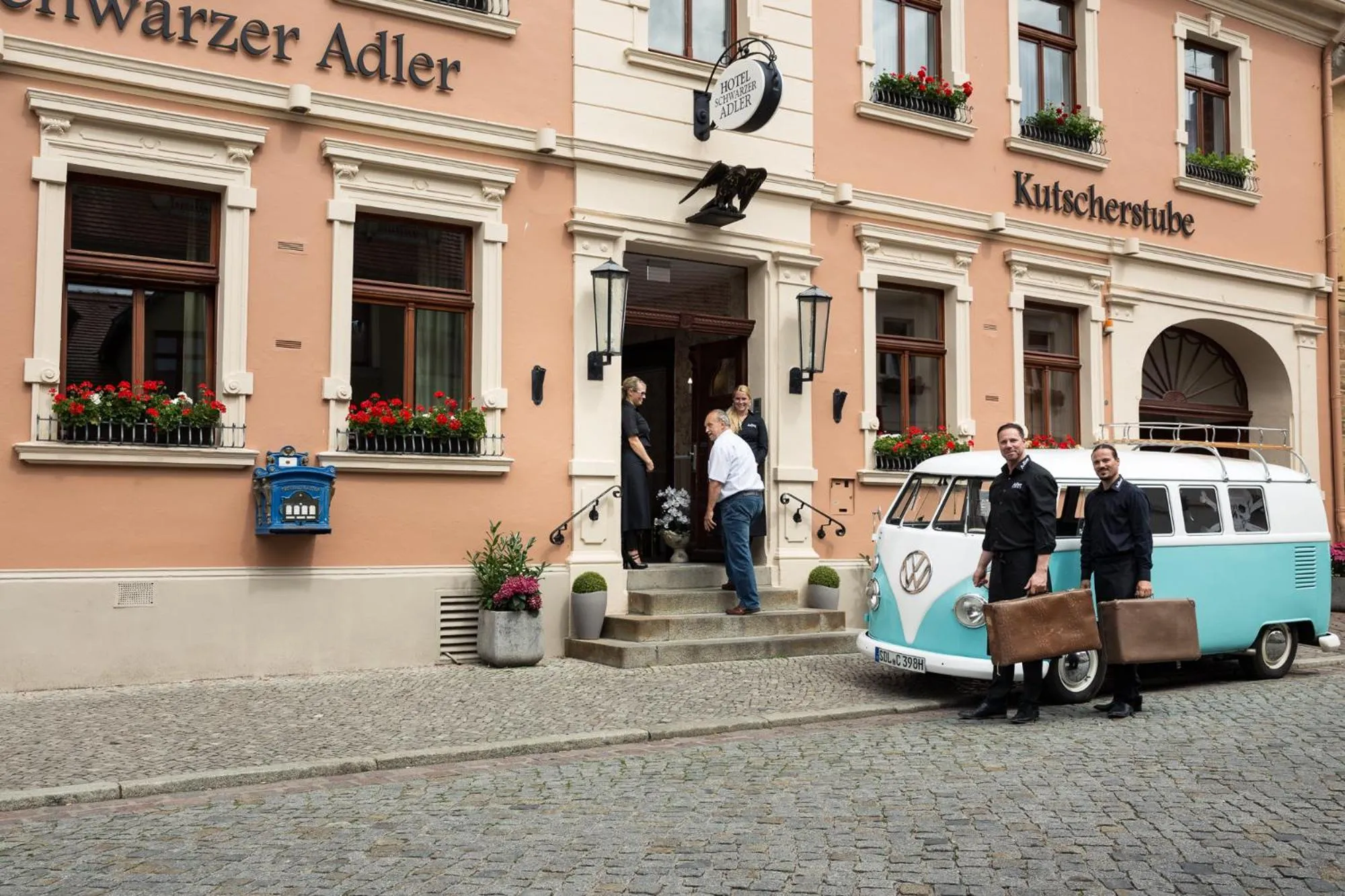 Facade/entrance in Hotel Schwarzer Adler Tangermünde