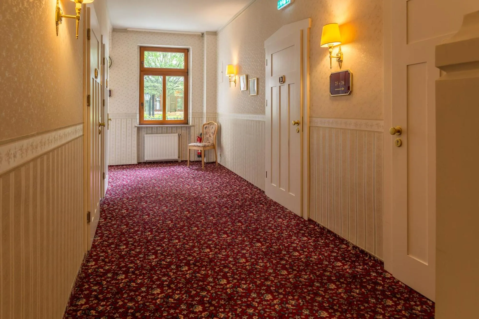 Decorative detail in Hotel Schwarzer Adler Tangermünde