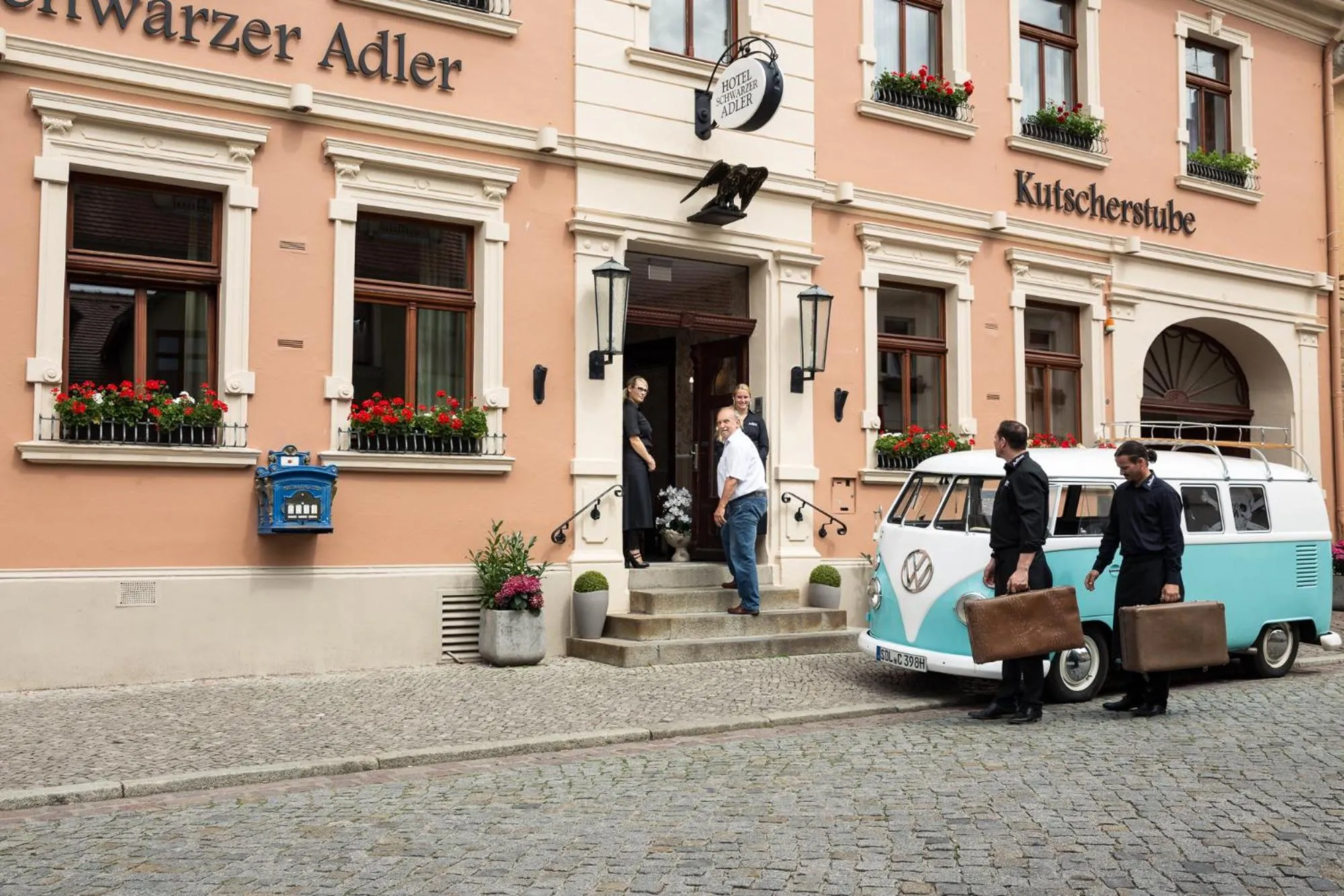 Facade/entrance in Hotel Schwarzer Adler Tangermünde