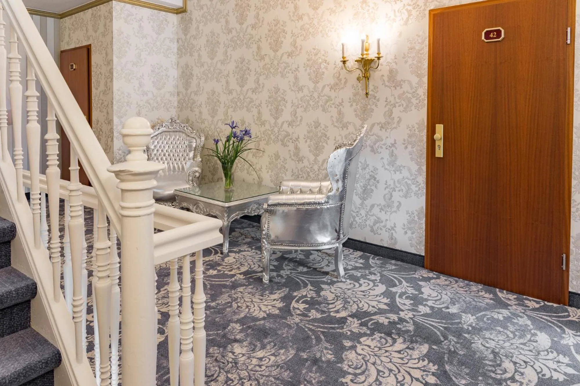 Decorative detail in Hotel Schwarzer Adler Tangermünde