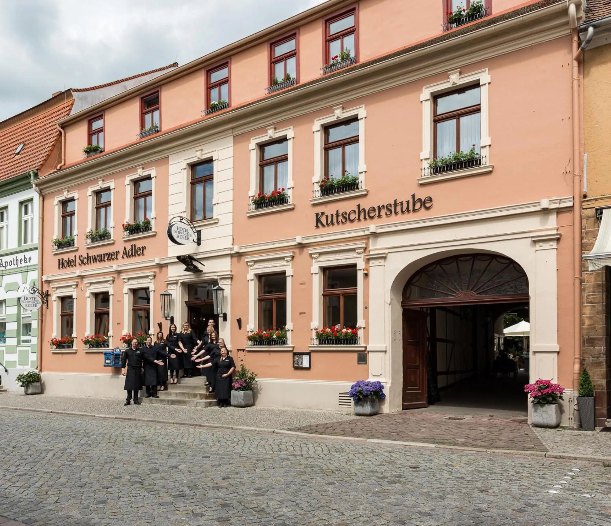 Facade/entrance in Hotel Schwarzer Adler Tangermünde