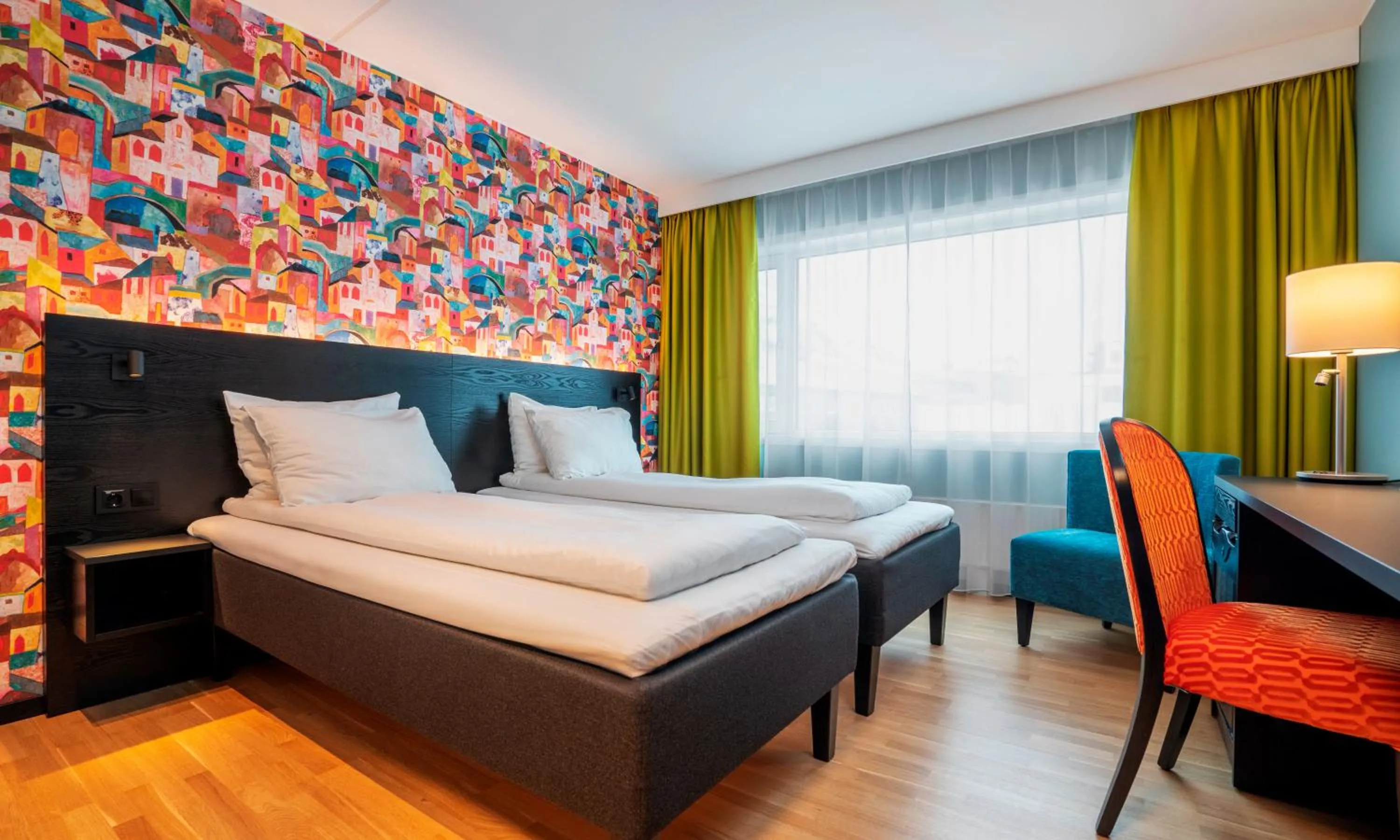 Bed in Thon Hotel Hammerfest