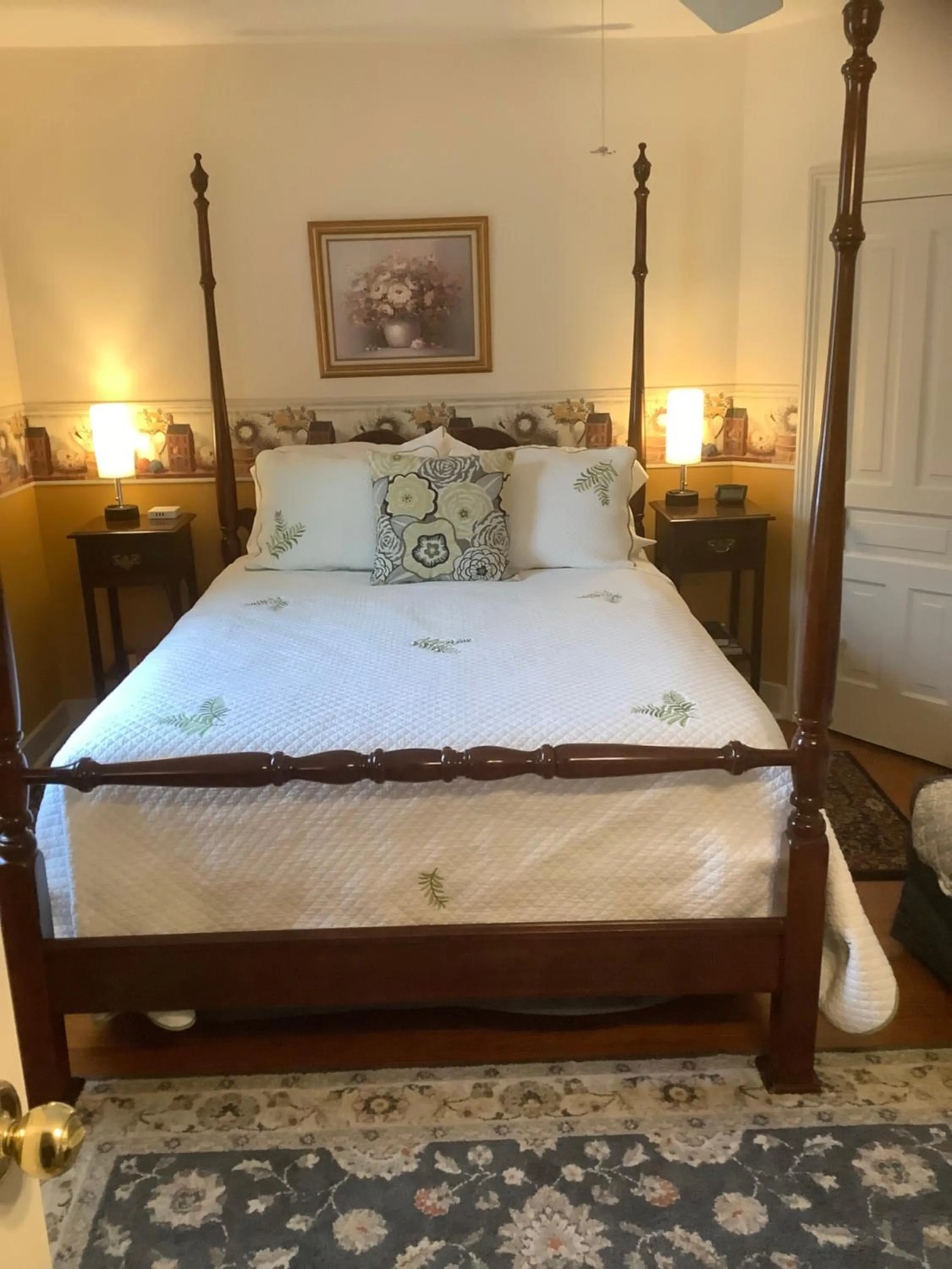 Bed in Terrell House B&B